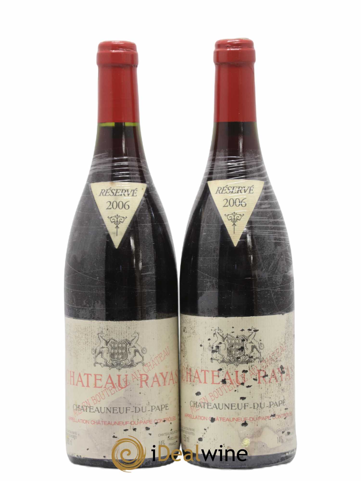 Châteauneuf-du-Pape Château Rayas Emmanuel Reynaud 2006 - Lot de 2 bouteilles - 0