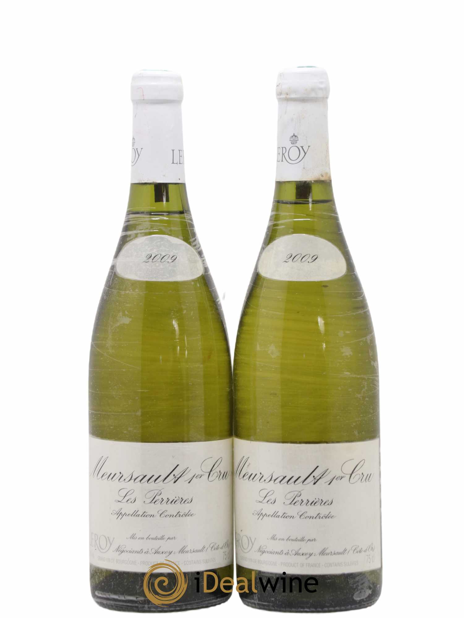 Meursault 1er Cru Perrières Leroy SA 2009 - Lot de 2 bouteilles - 0