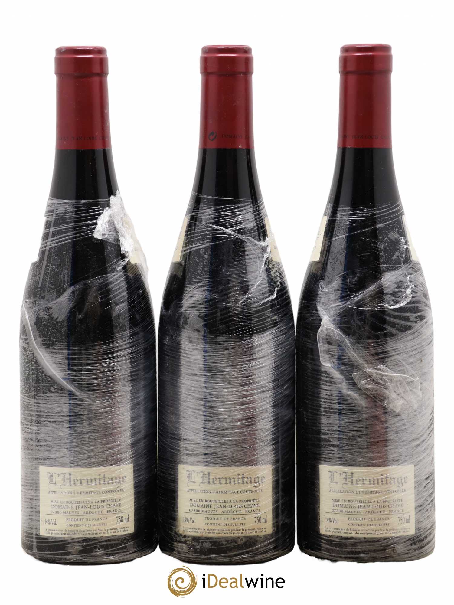 Hermitage Jean-Louis Chave 2012 - Lot de 3 bouteilles - 1