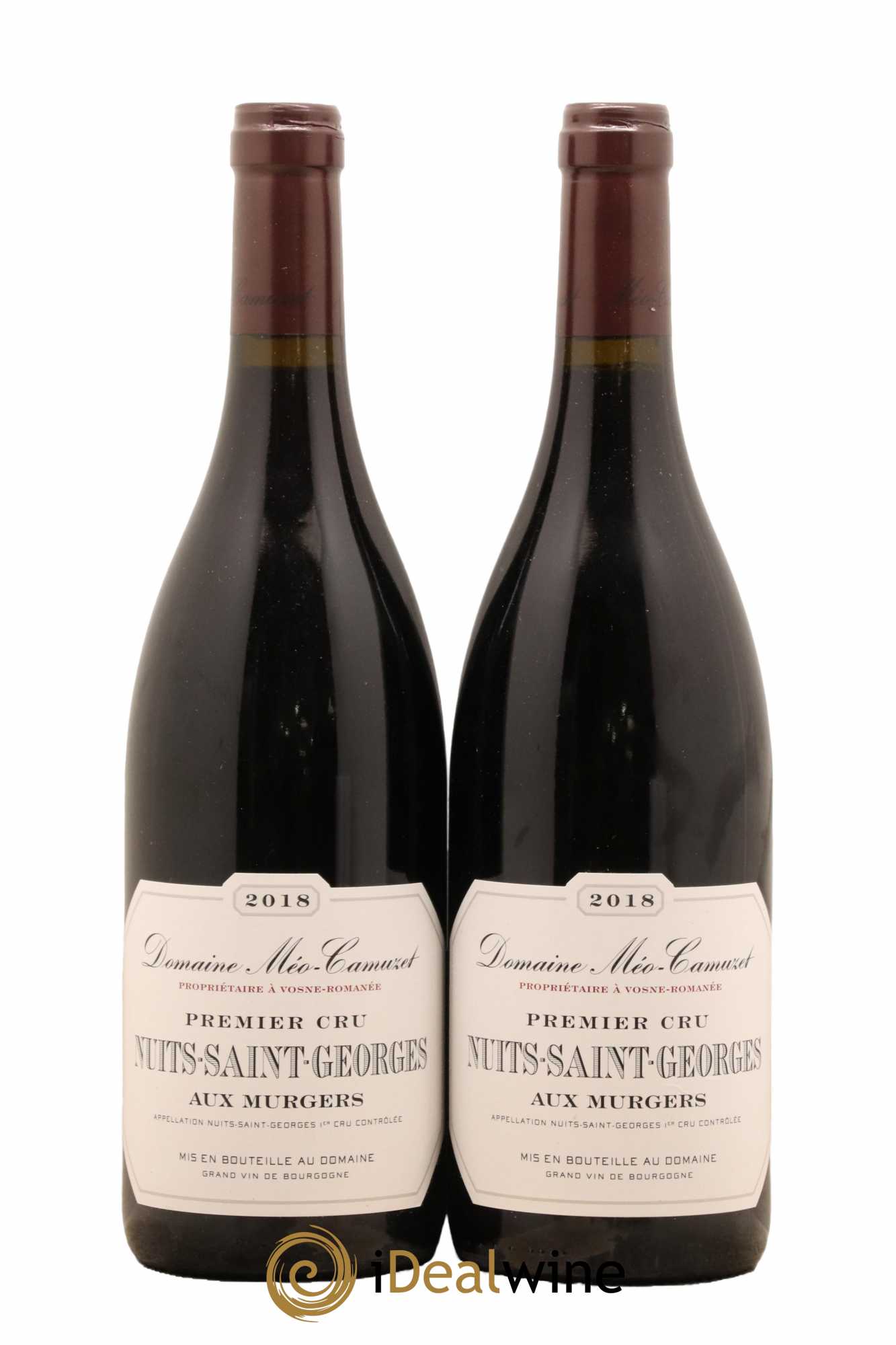 Nuits-Saint-Georges 1er Cru Aux Murgers Méo-Camuzet (Domaine) 2018 - Lot of 2 bottles - 0