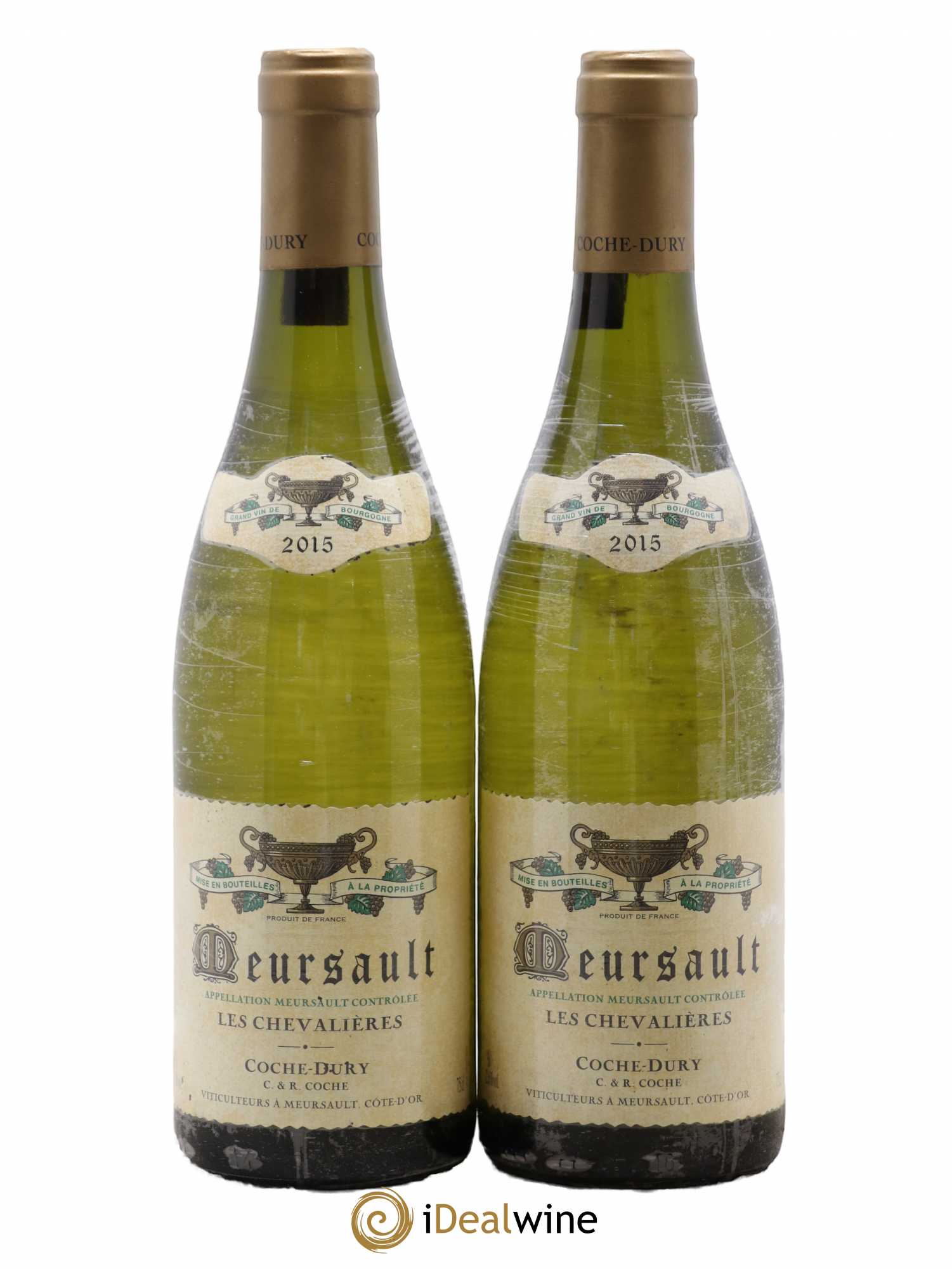 Meursault Les Chevalières Coche Dury (Domaine) 2015 - Lot de 2 bouteilles - 0