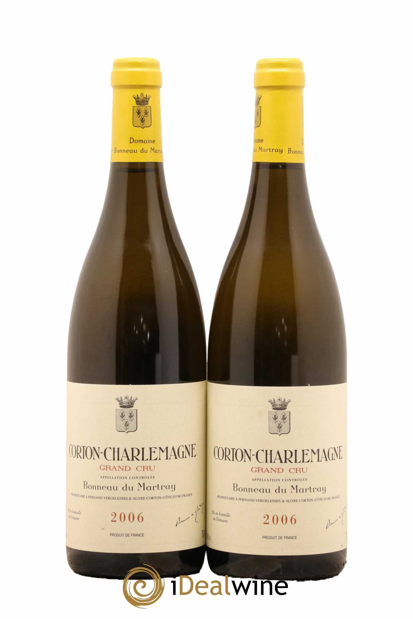 Corton-Charlemagne Grand Cru Bonneau du Martray (Domaine) 2006 - Lot de 2 bouteilles - 0