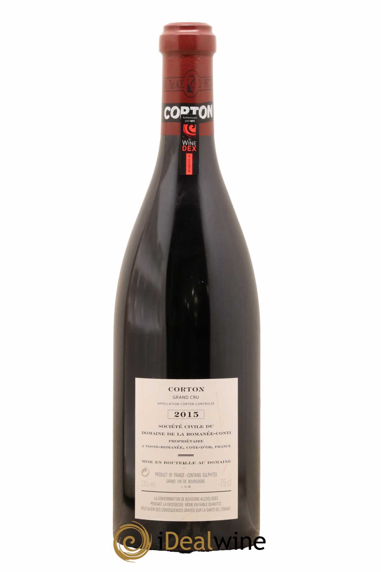 Corton Grand Cru Domaine de la Romanée-Conti 2015 - Lot of 1 bottle - 1