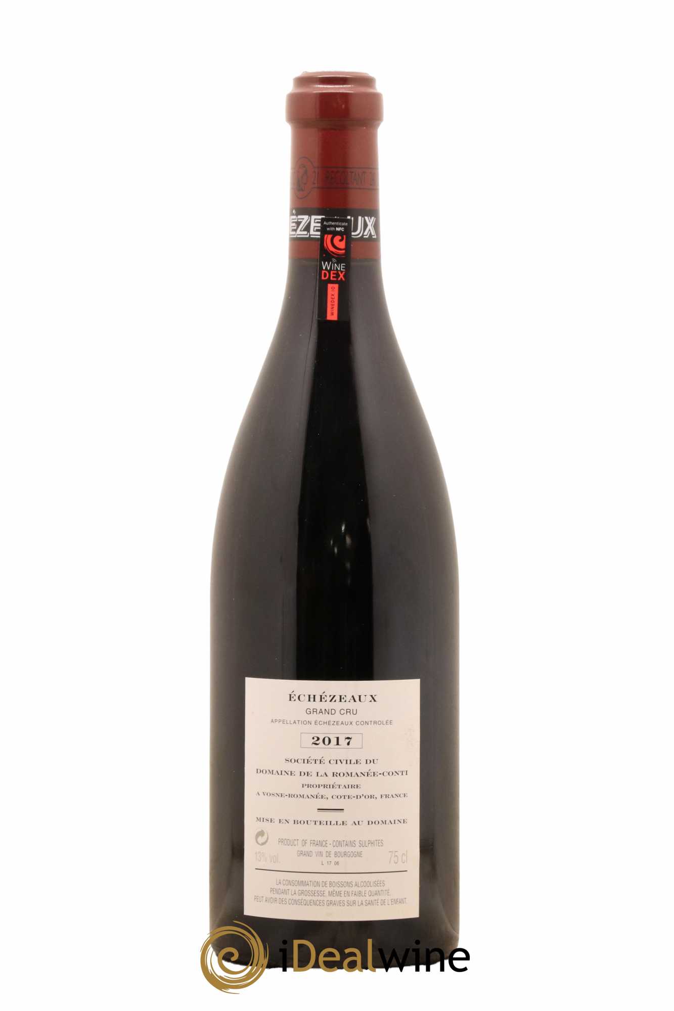 Echezeaux Grand Cru Domaine de la Romanée-Conti 2017 - Lot de 1 bouteille - 1