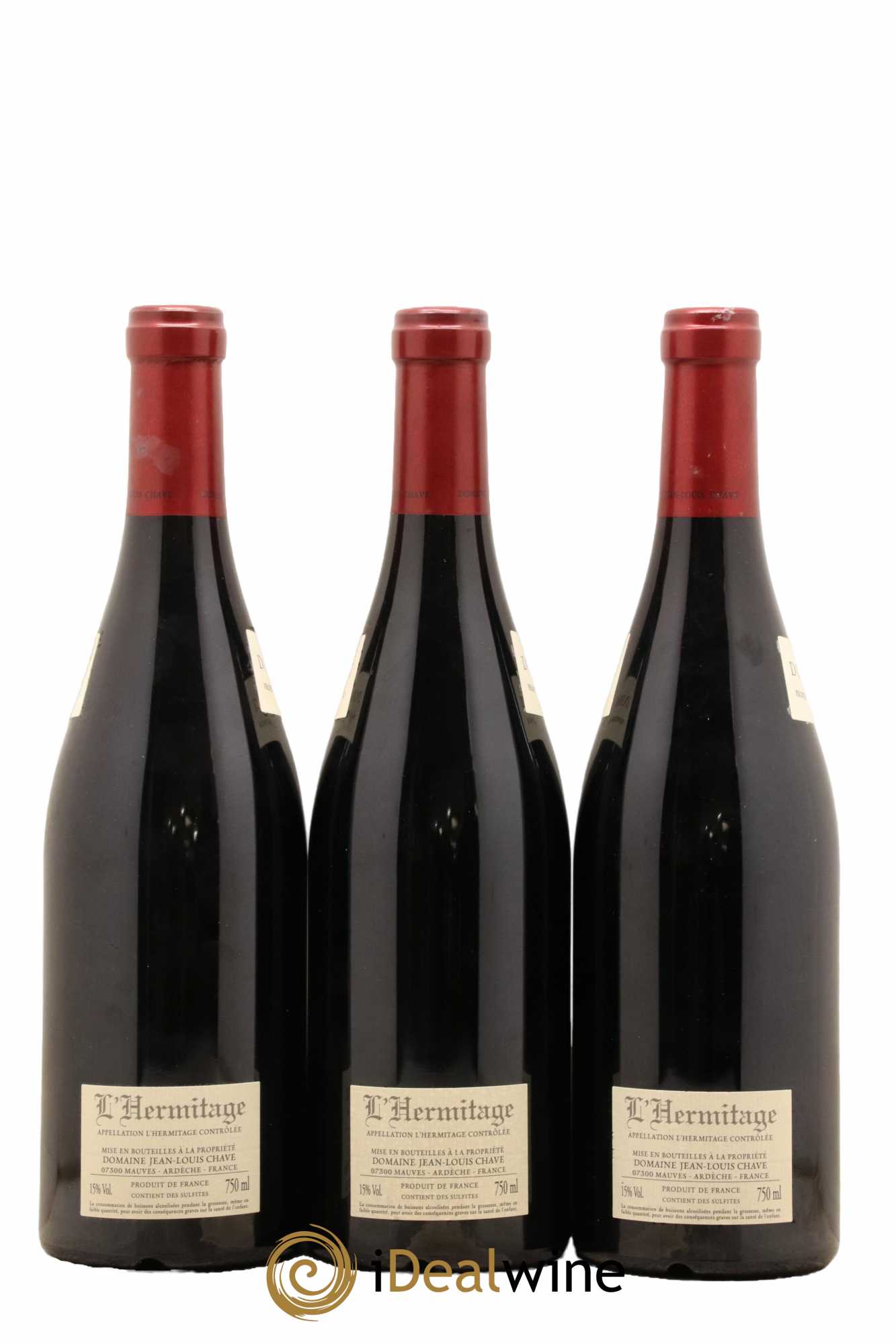 Hermitage Jean-Louis Chave 2018 - Lot de 3 bouteilles - 1