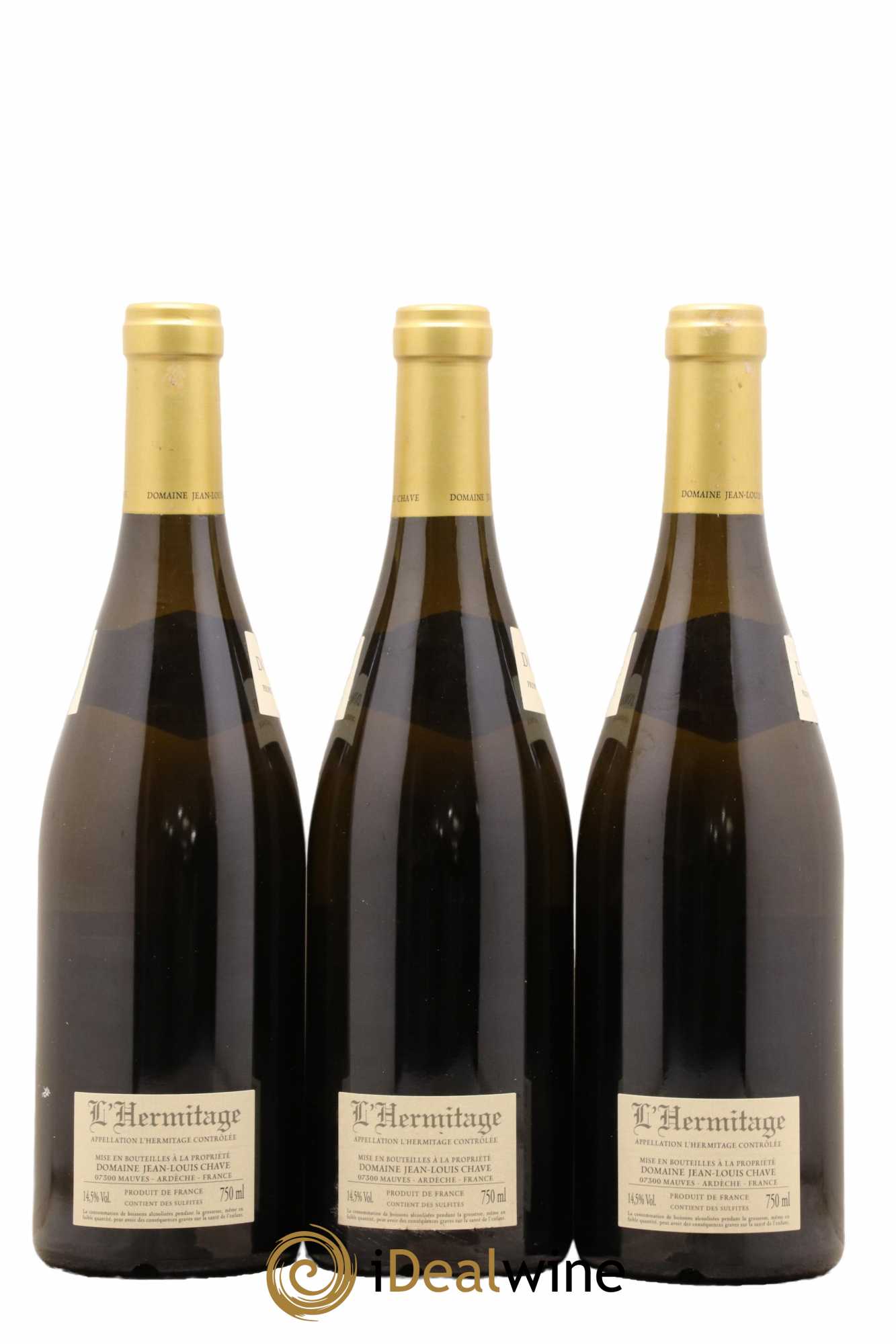 Hermitage Jean-Louis Chave 2018 - Lot de 3 bouteilles - 1