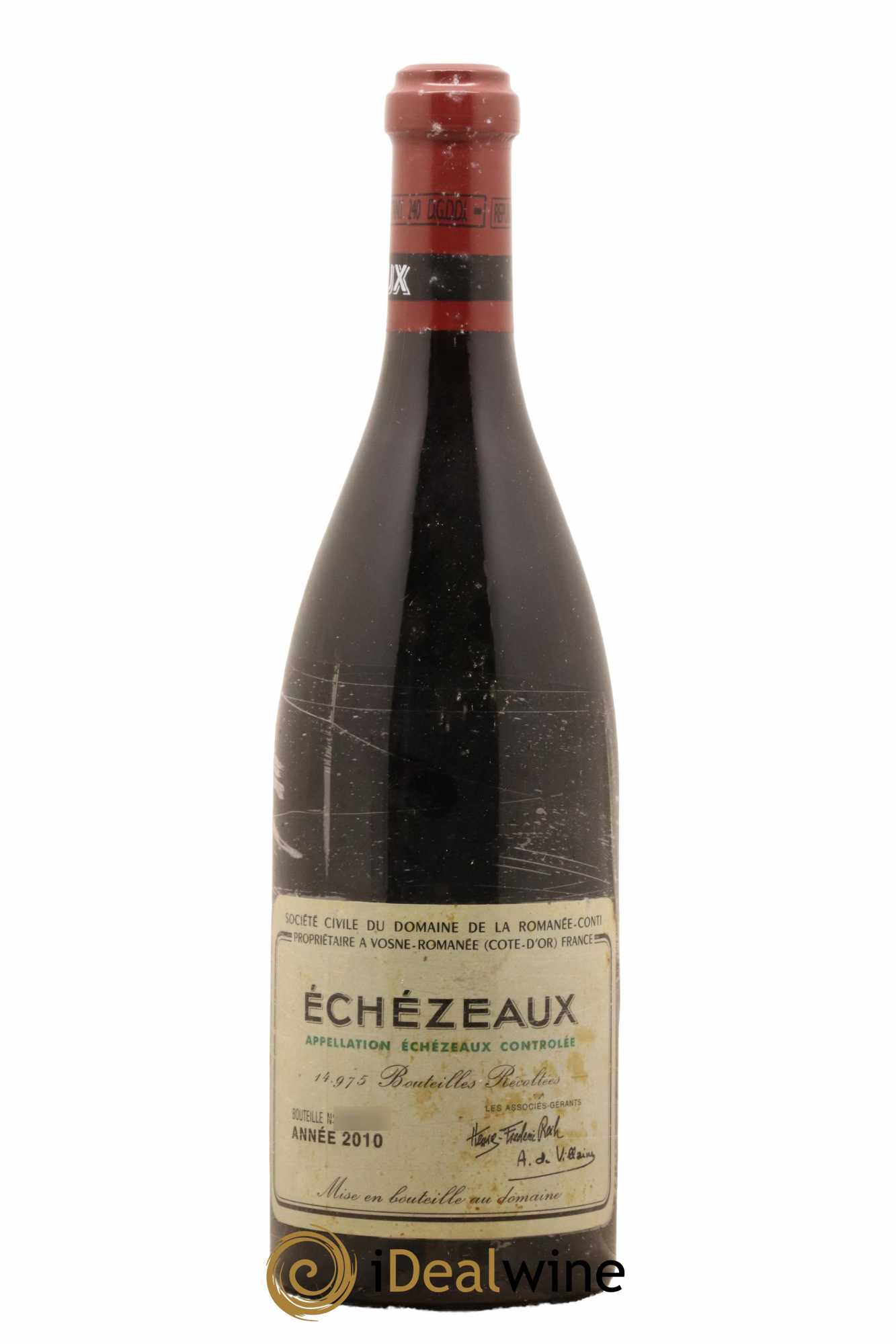 Echezeaux Grand Cru Domaine de la Romanée-Conti 2010 - Lot de 1 bouteille - 0