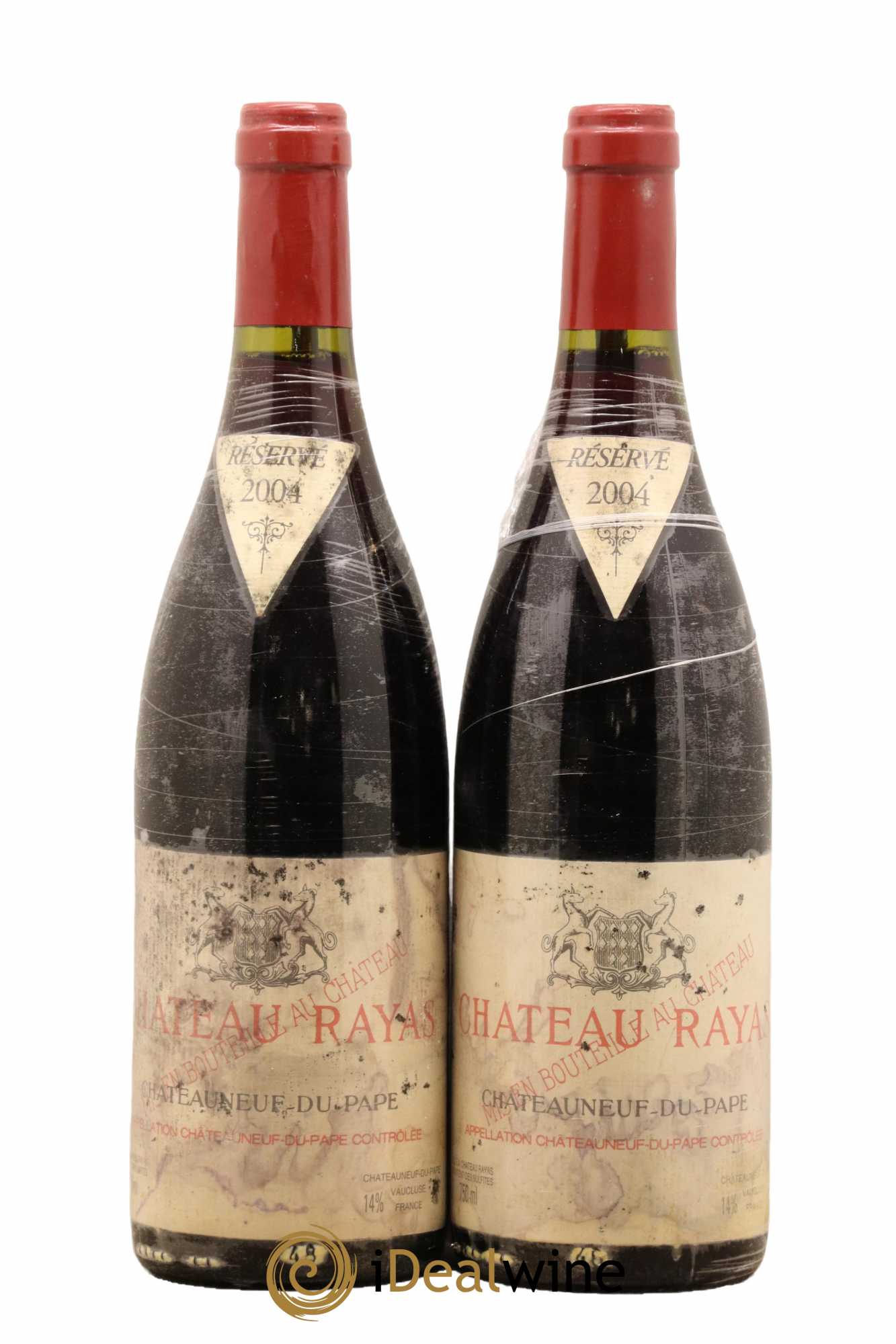 Châteauneuf-du-Pape Château Rayas Emmanuel Reynaud 2004 - Lot de 2 bouteilles - 0