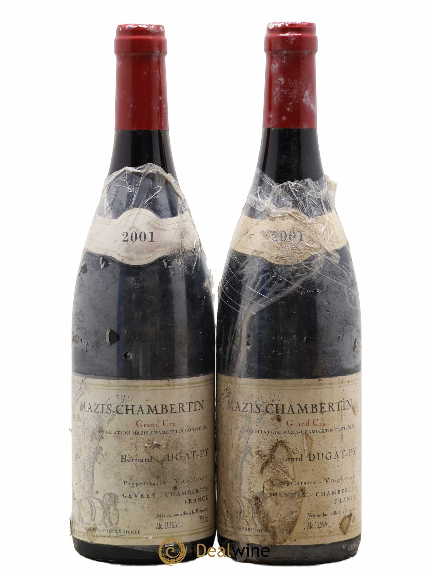 Mazis-Chambertin Grand Cru Vieilles Vignes Dugat-Py 2001 - Lot de 2 bouteilles - 0