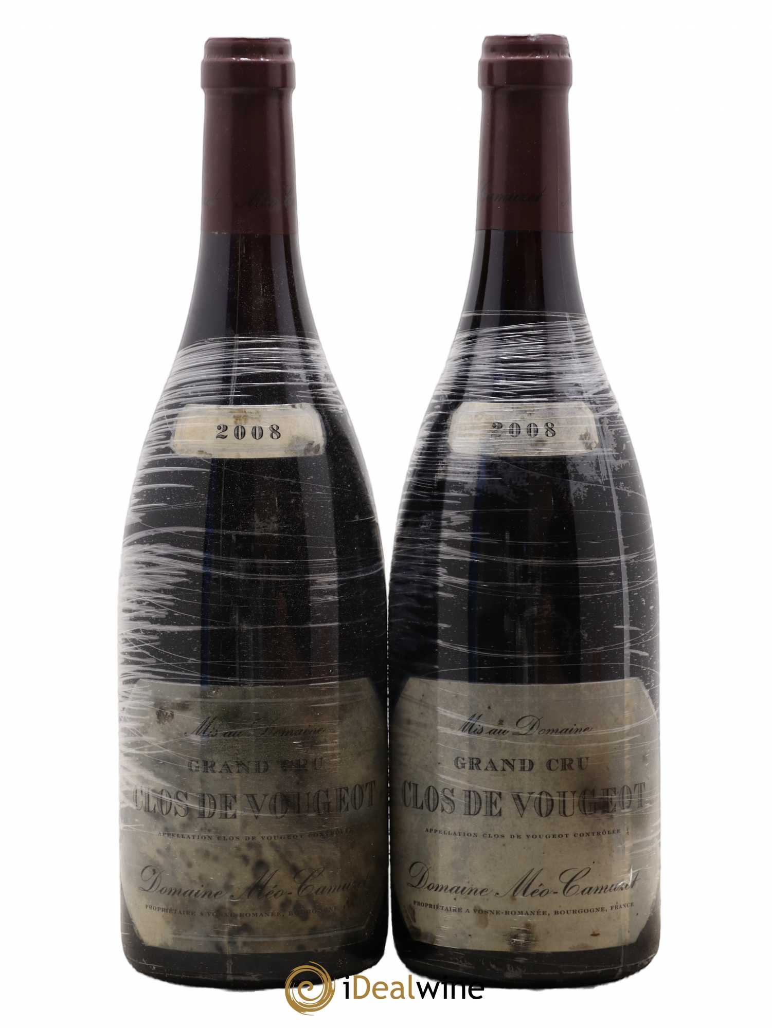 Clos de Vougeot Grand Cru Méo-Camuzet (Domaine) 2008 - Lot de 2 bouteilles - 0