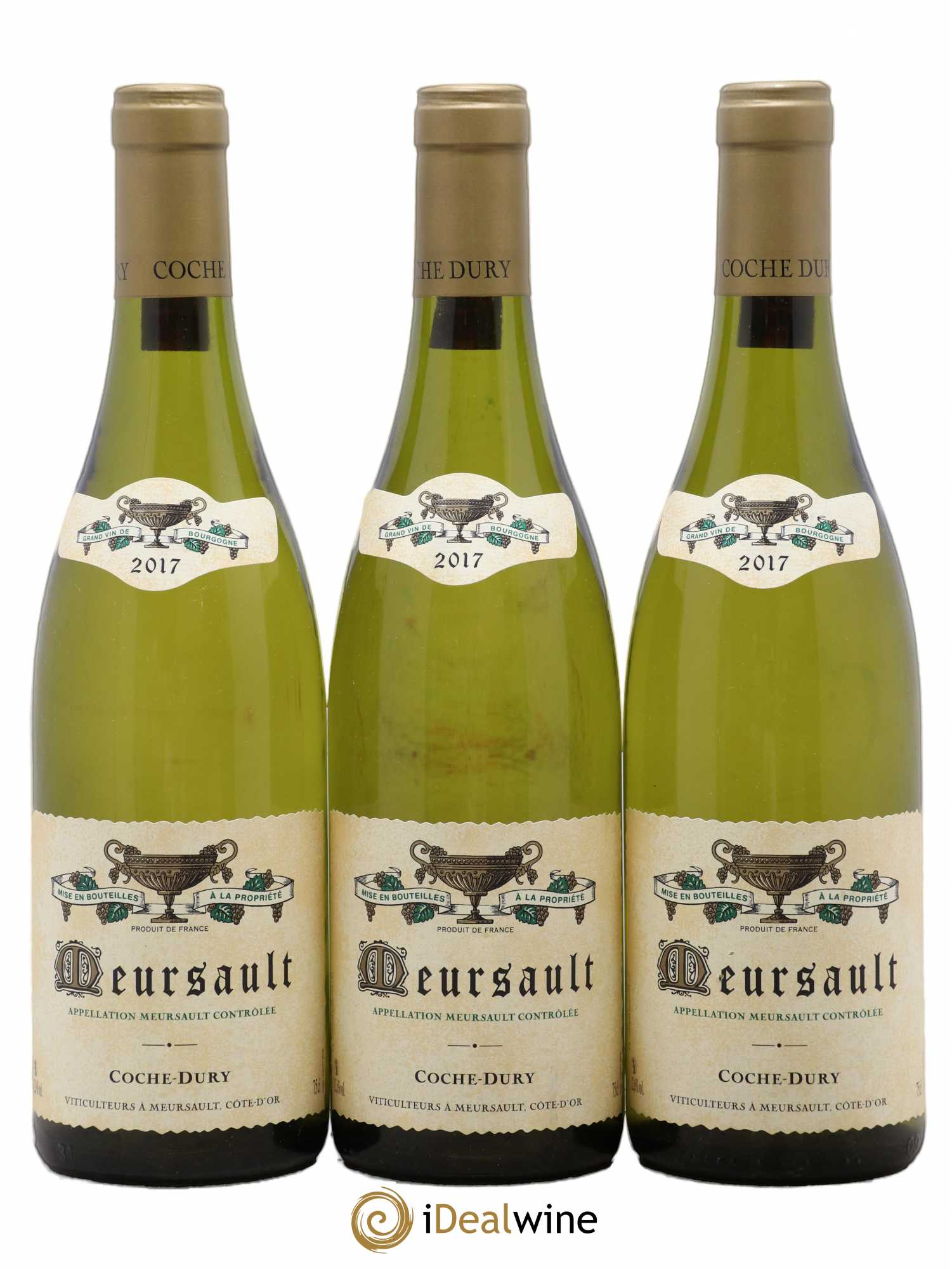 Meursault Coche Dury (Domaine) 2017 - Lot de 3 bouteilles - 0