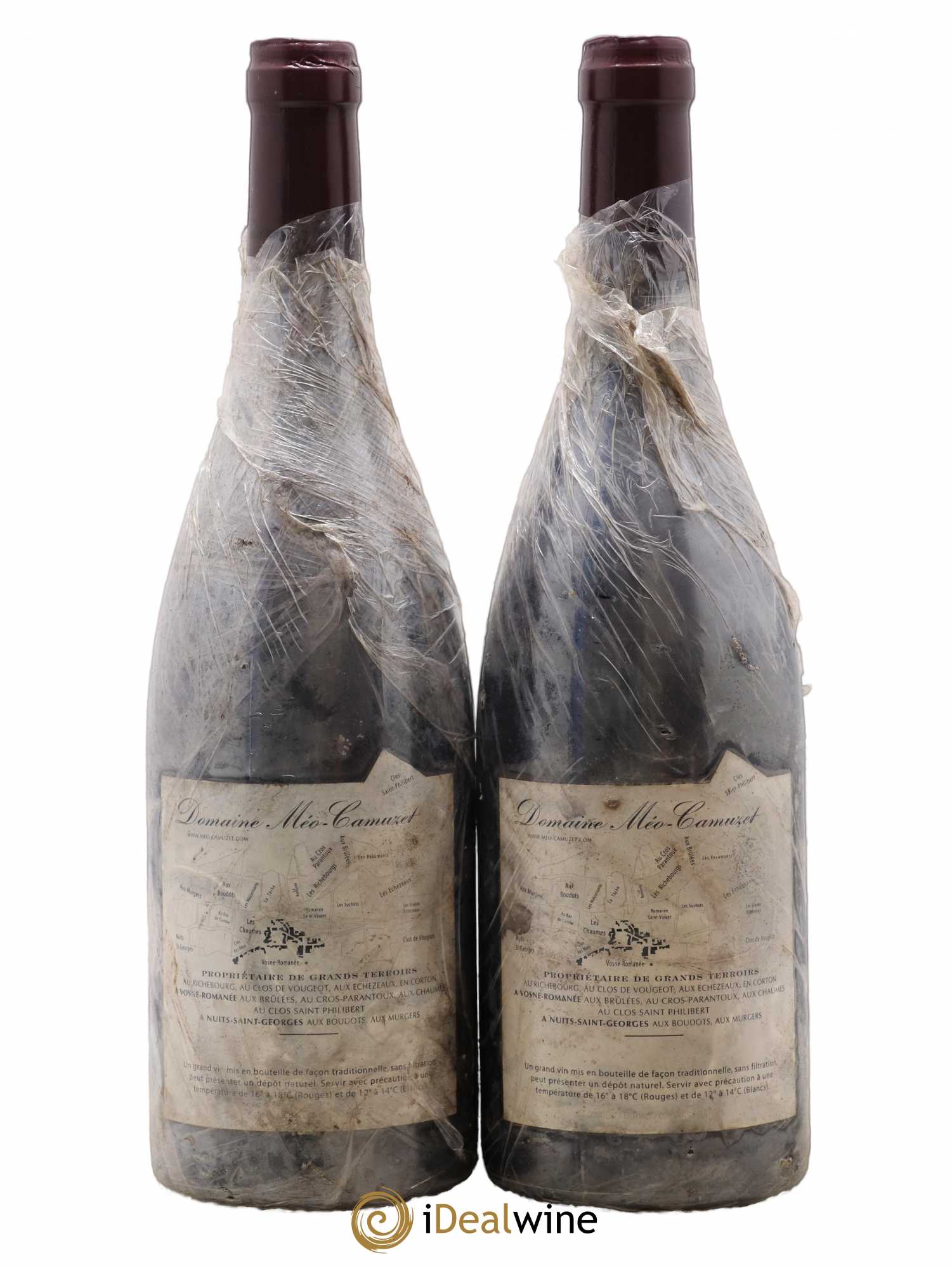 Richebourg Grand Cru Méo-Camuzet (Domaine) 2004 - Lot de 2 bouteilles - 1