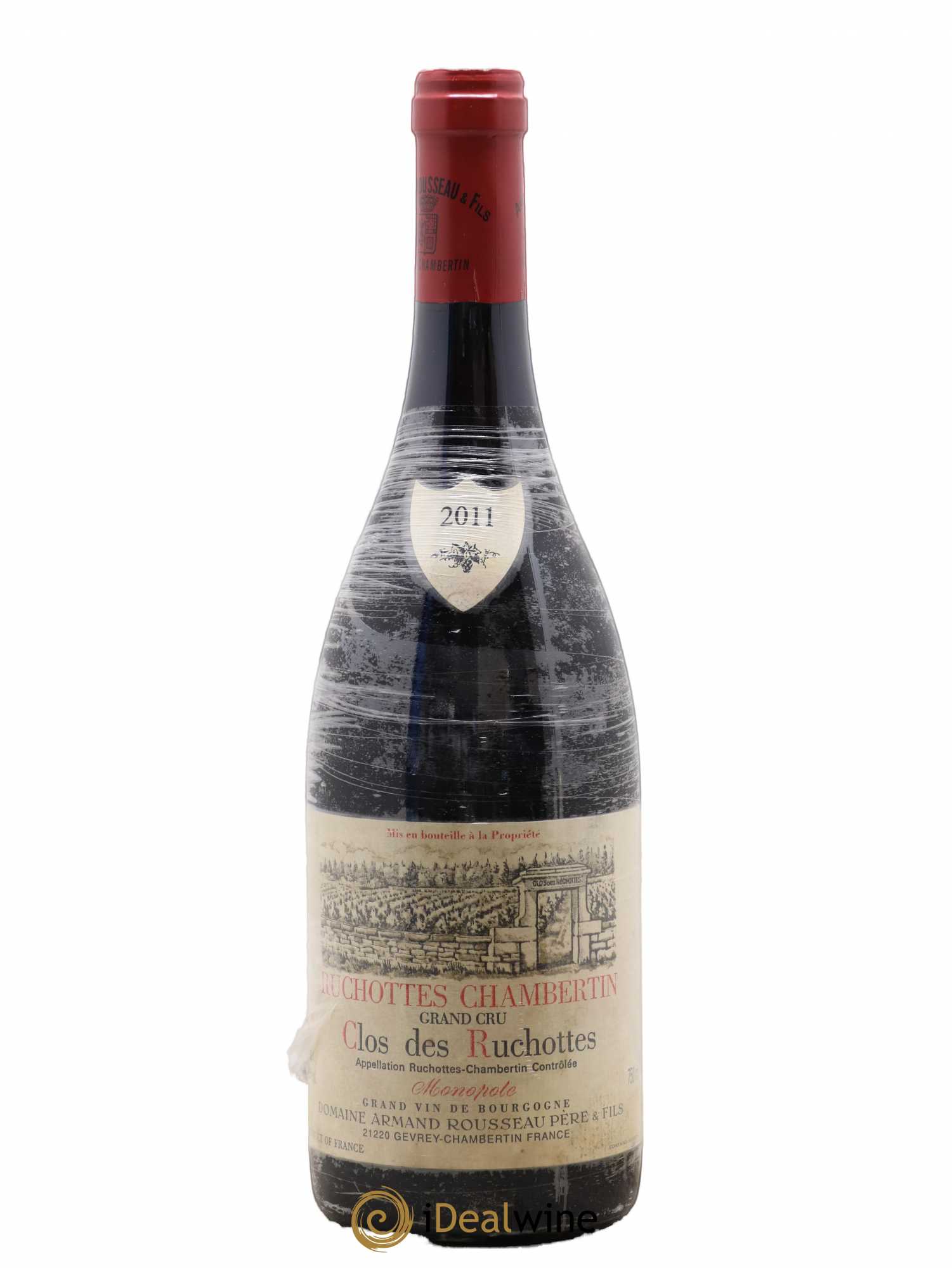 Ruchottes-Chambertin Grand Cru Clos des Ruchottes Armand Rousseau (Domaine) 2011 - Lot de 1 bouteille - 0