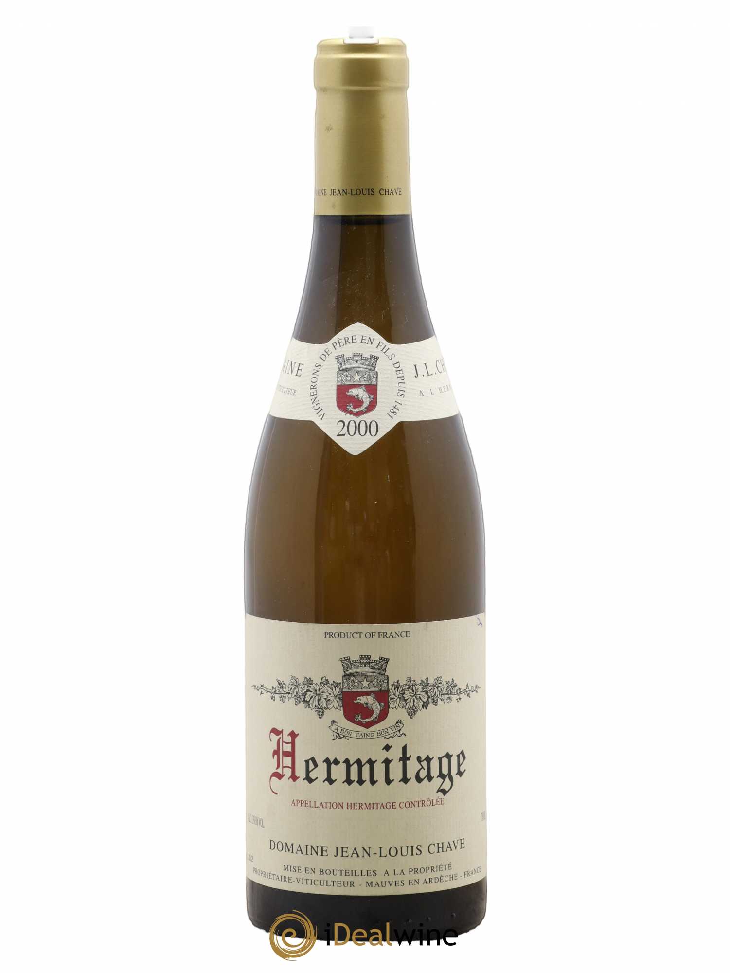 Hermitage Jean-Louis Chave 2000 - Lot de 1 bouteille - 0