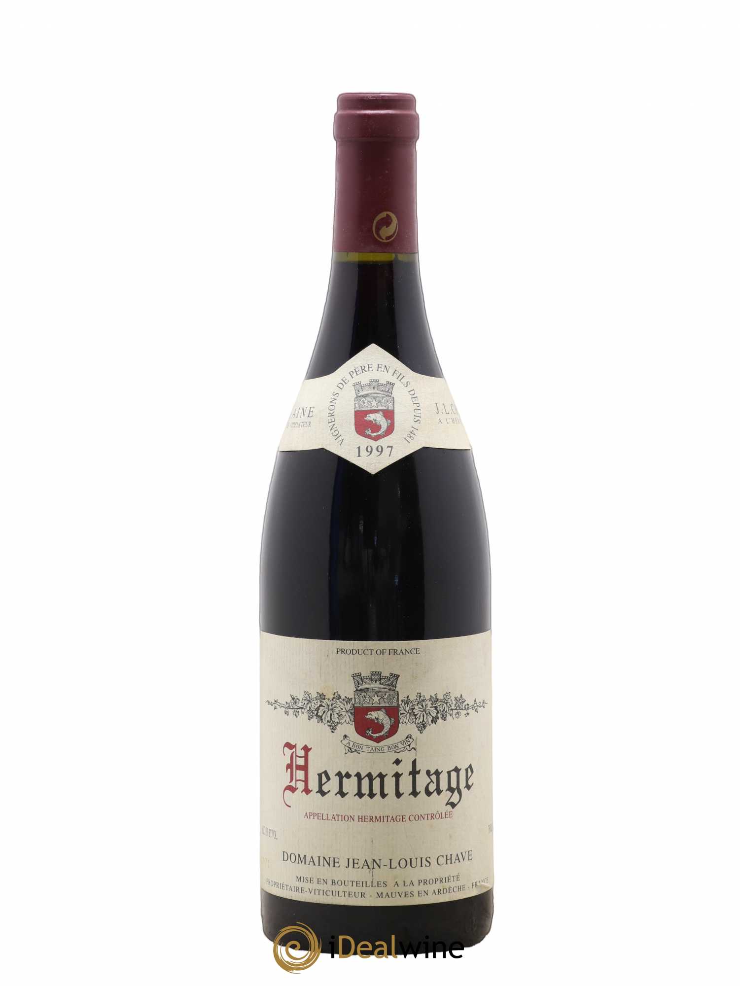 Hermitage Jean-Louis Chave 1997 - Lot de 1 bouteille - 0