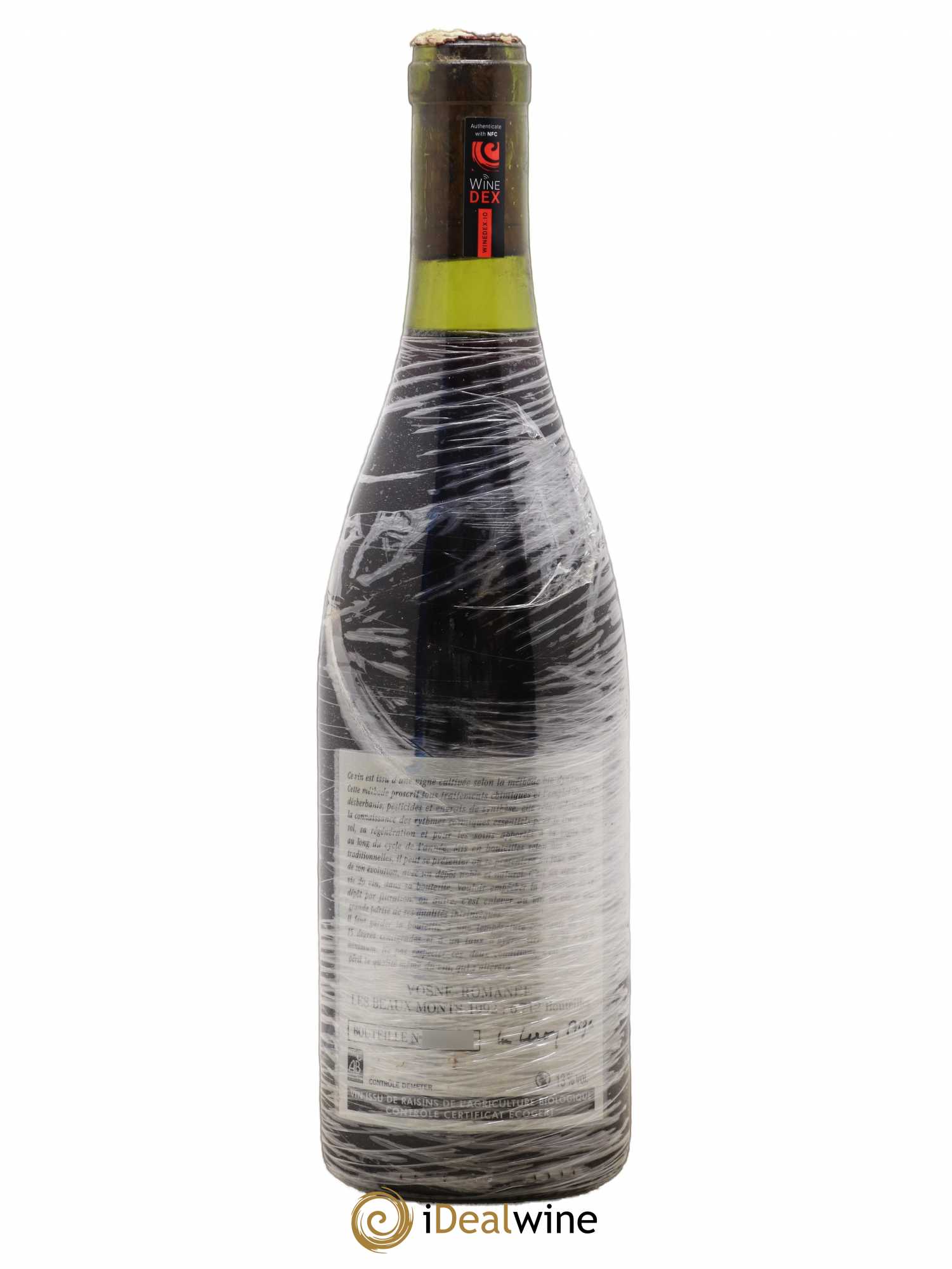 Vosne-Romanée 1er Cru Les Beaux-Monts Leroy (Domaine) 1992 - Lot de 1 bouteille - 1