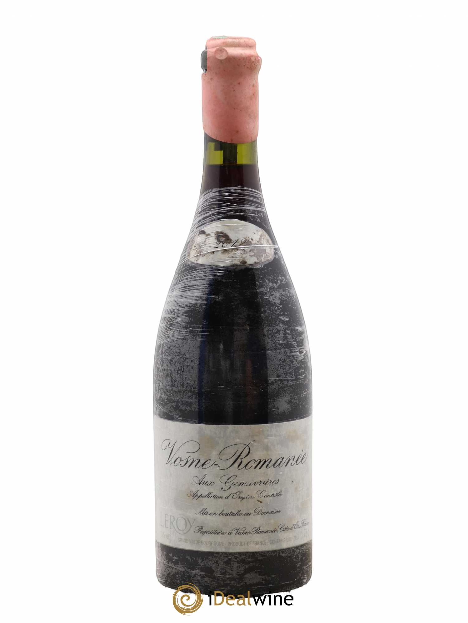 Vosne-Romanée Les Genaivrières Leroy (Domaine) 2012 - Lot de 1 bouteille - 0
