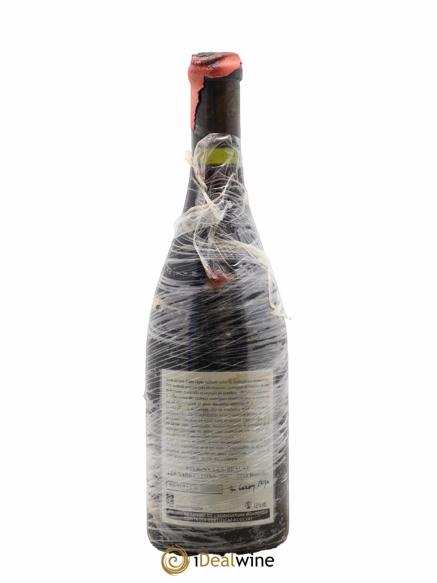 Savigny-lès-Beaune 1er Cru Les Narbantons Leroy (Domaine) 2007 - Lot de 1 bouteille - 1