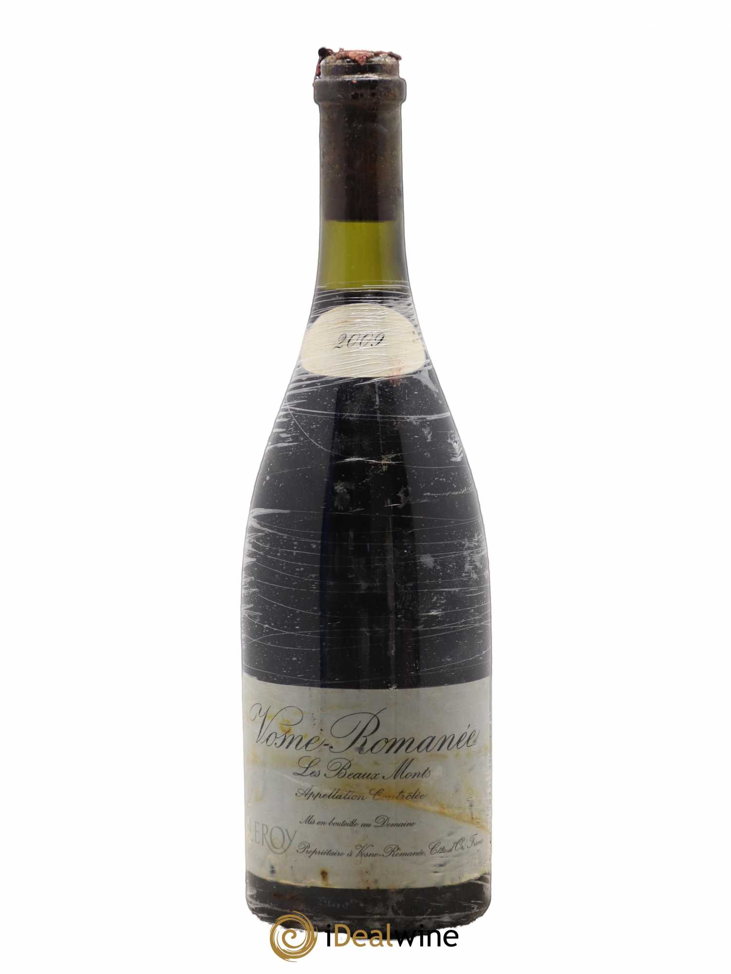 Vosne-Romanée 1er Cru Les Beaux-Monts Leroy (Domaine) 2009 - Lot de 1 bouteille - 0