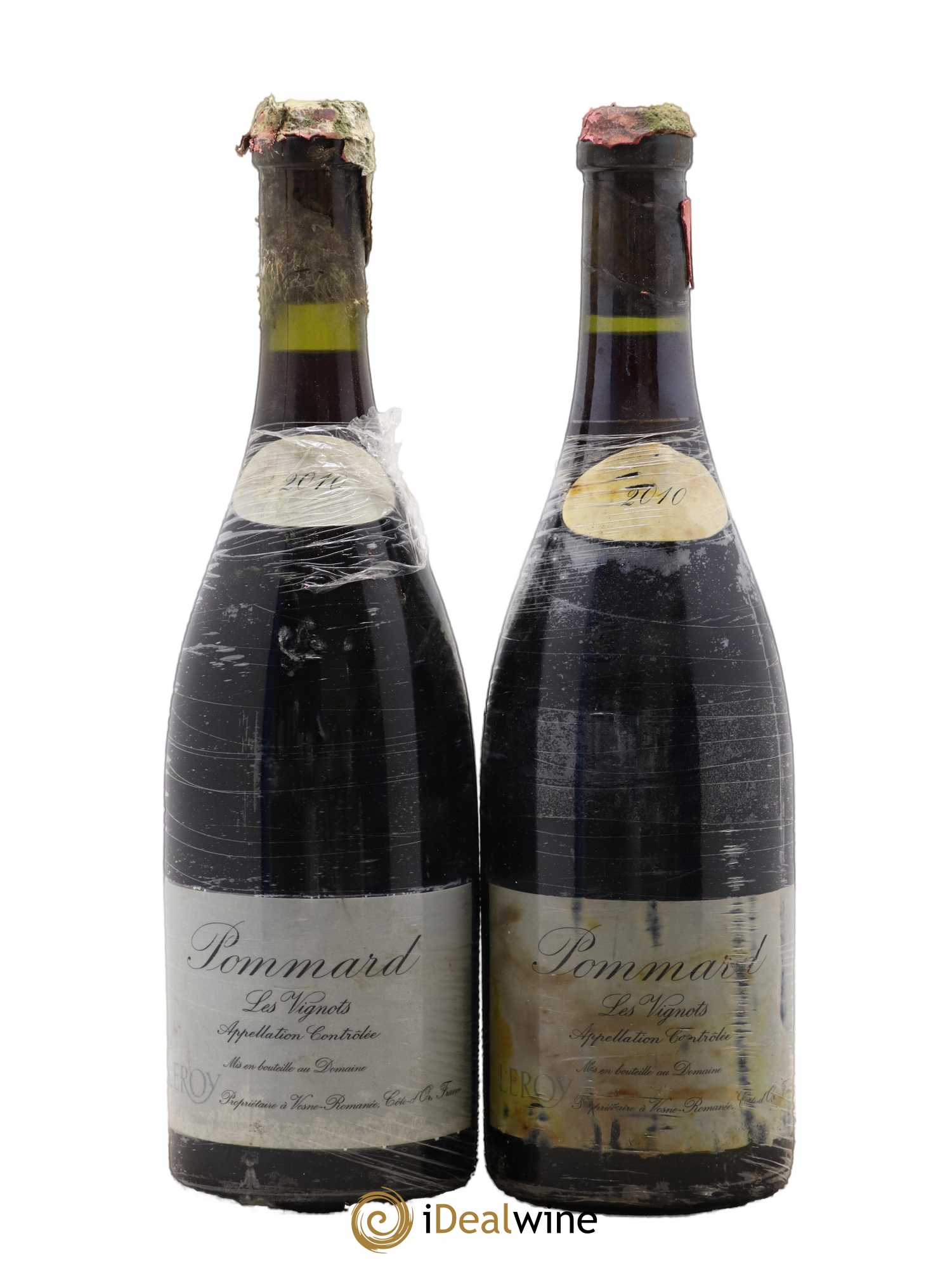 Pommard Les Vignots Leroy (Domaine) 2010 - Lot de 2 bouteilles - 0