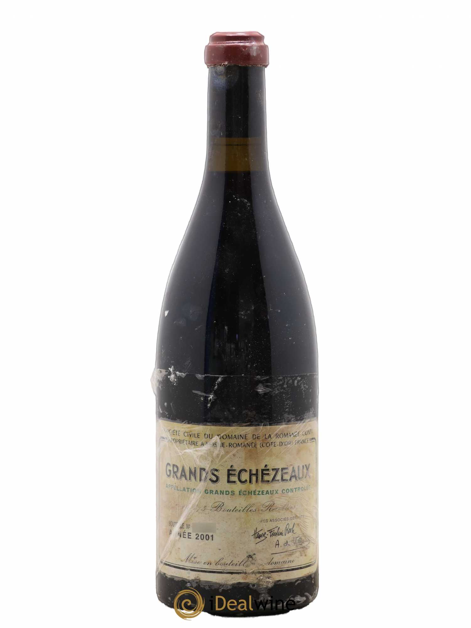 Grands-Echezeaux Grand Cru Domaine de la Romanée-Conti 2001 - Lot de 1 bouteille - 0