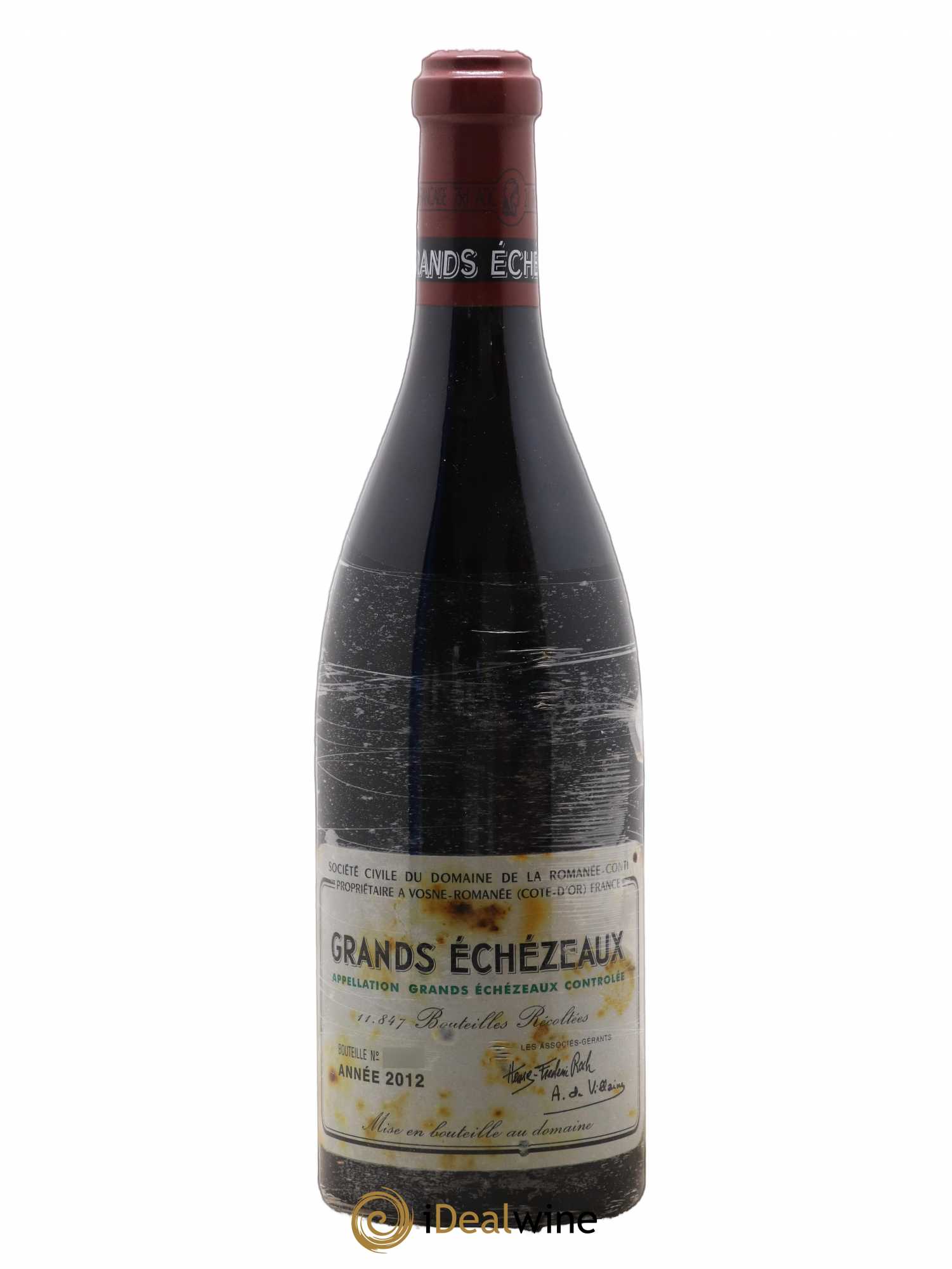 Grands-Echezeaux Grand Cru Domaine de la Romanée-Conti 2012 - Lot de 1 bouteille - 0