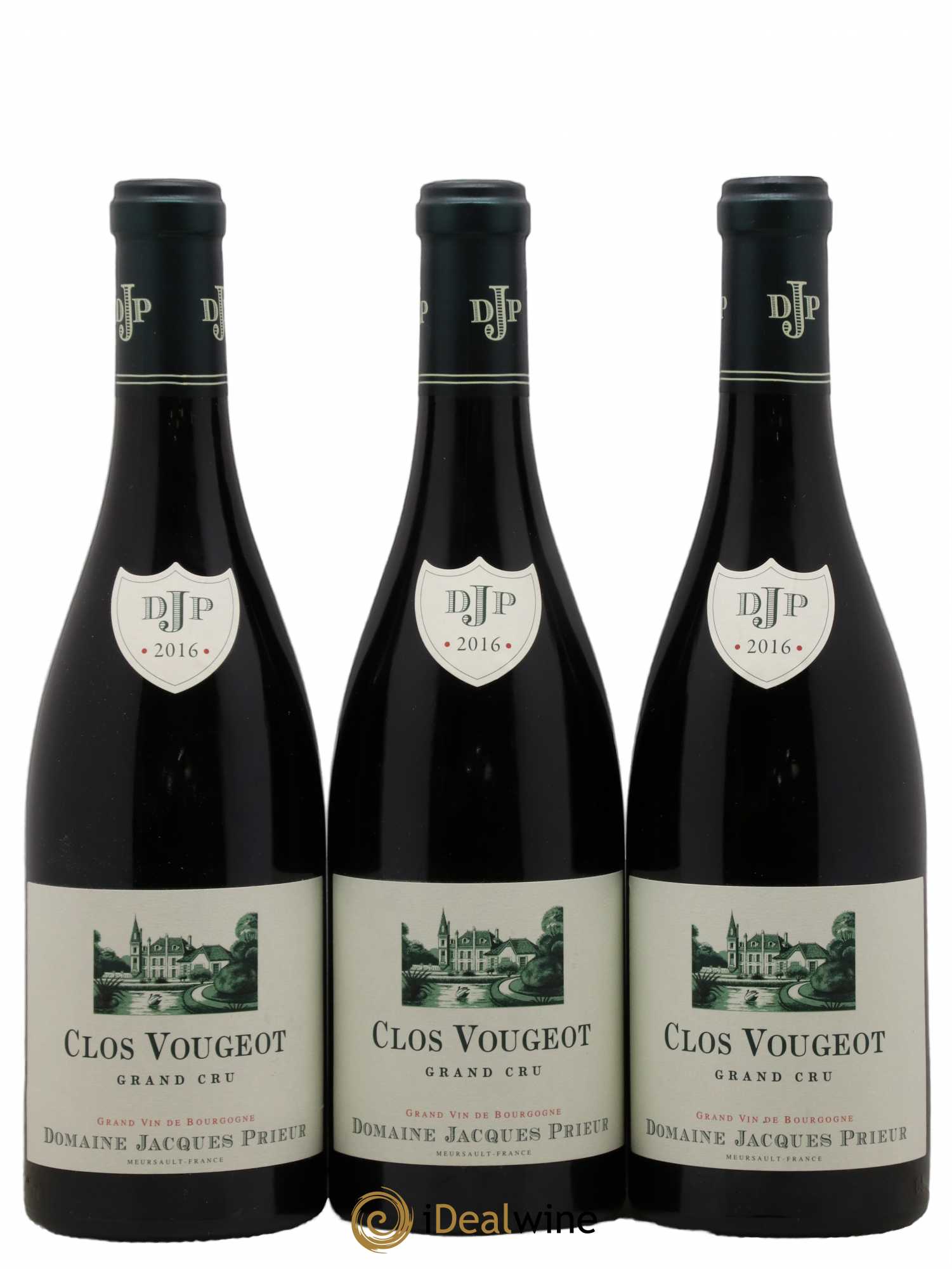 Clos de Vougeot Grand Cru Jacques Prieur (Domaine) 2016 - Lot de 3 bouteilles - 0