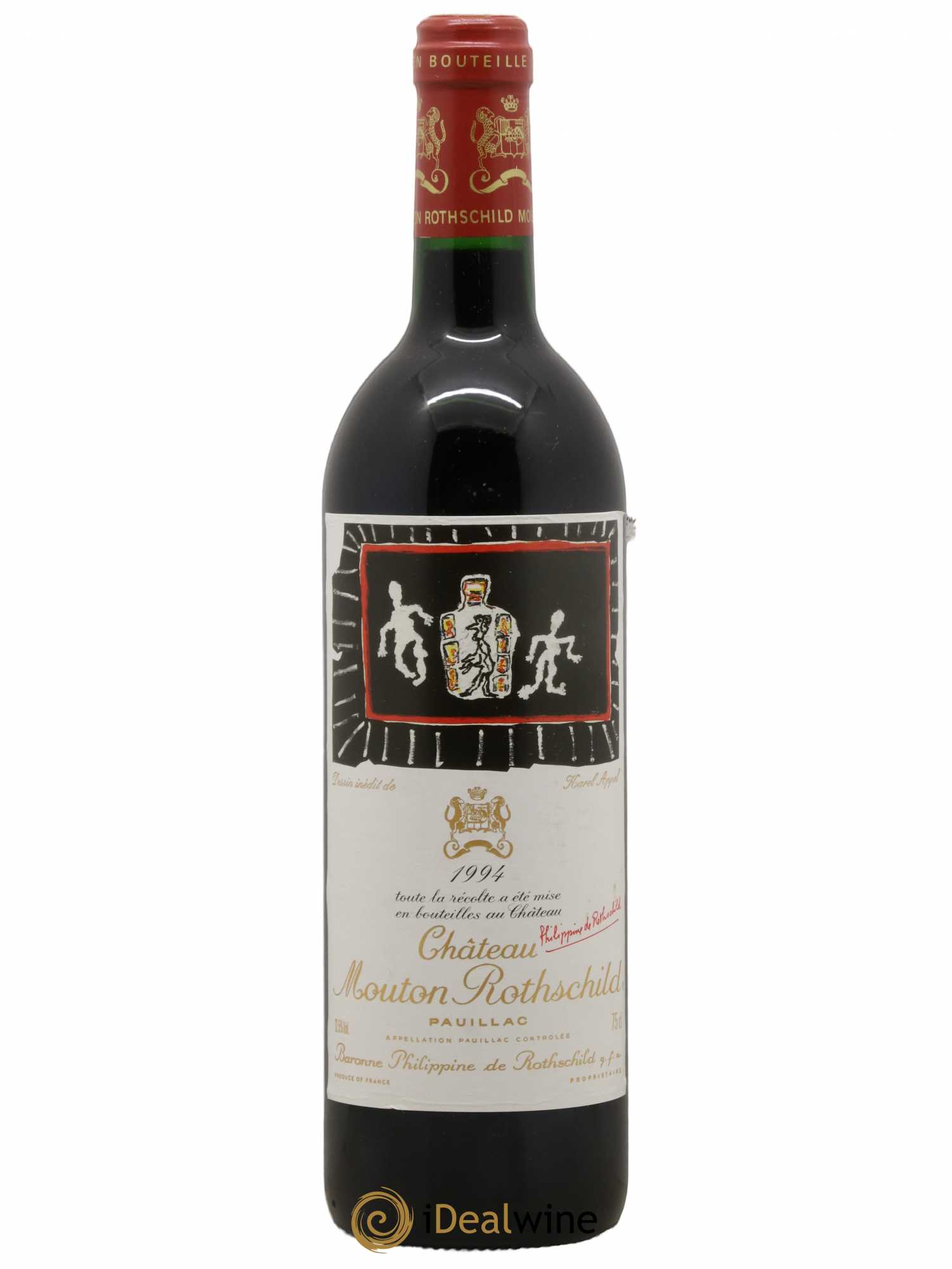 Château Mouton Rothschild 1er Grand Cru Classé 1994 - Lot de 1 bouteille - 0