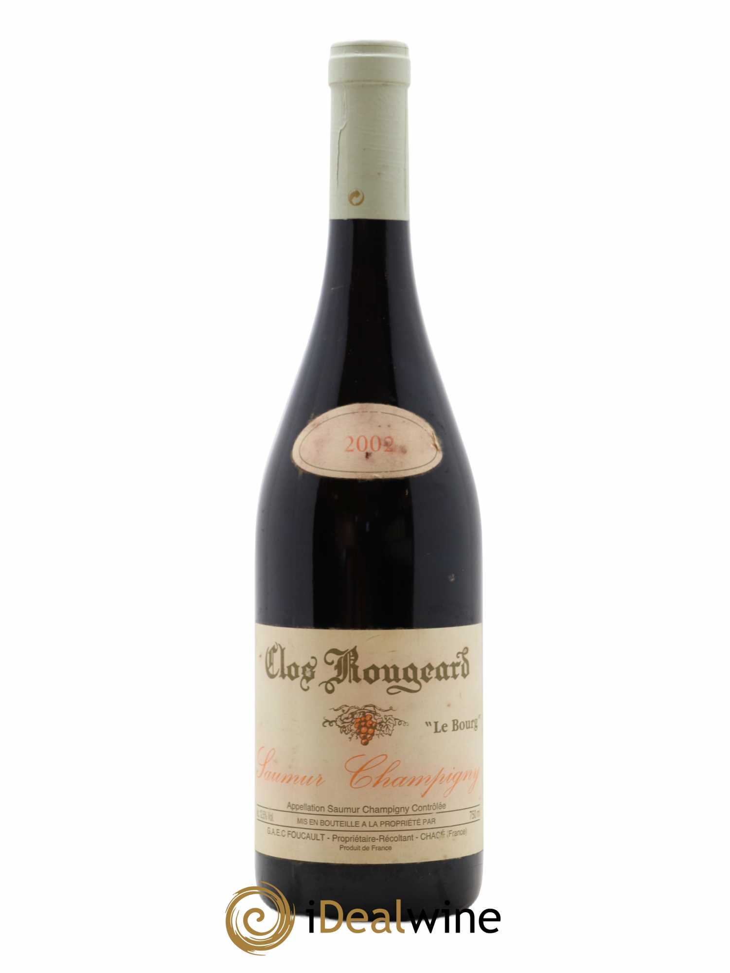 Saumur-Champigny Le Bourg Clos Rougeard 2002 - Lot de 1 bouteille - 0