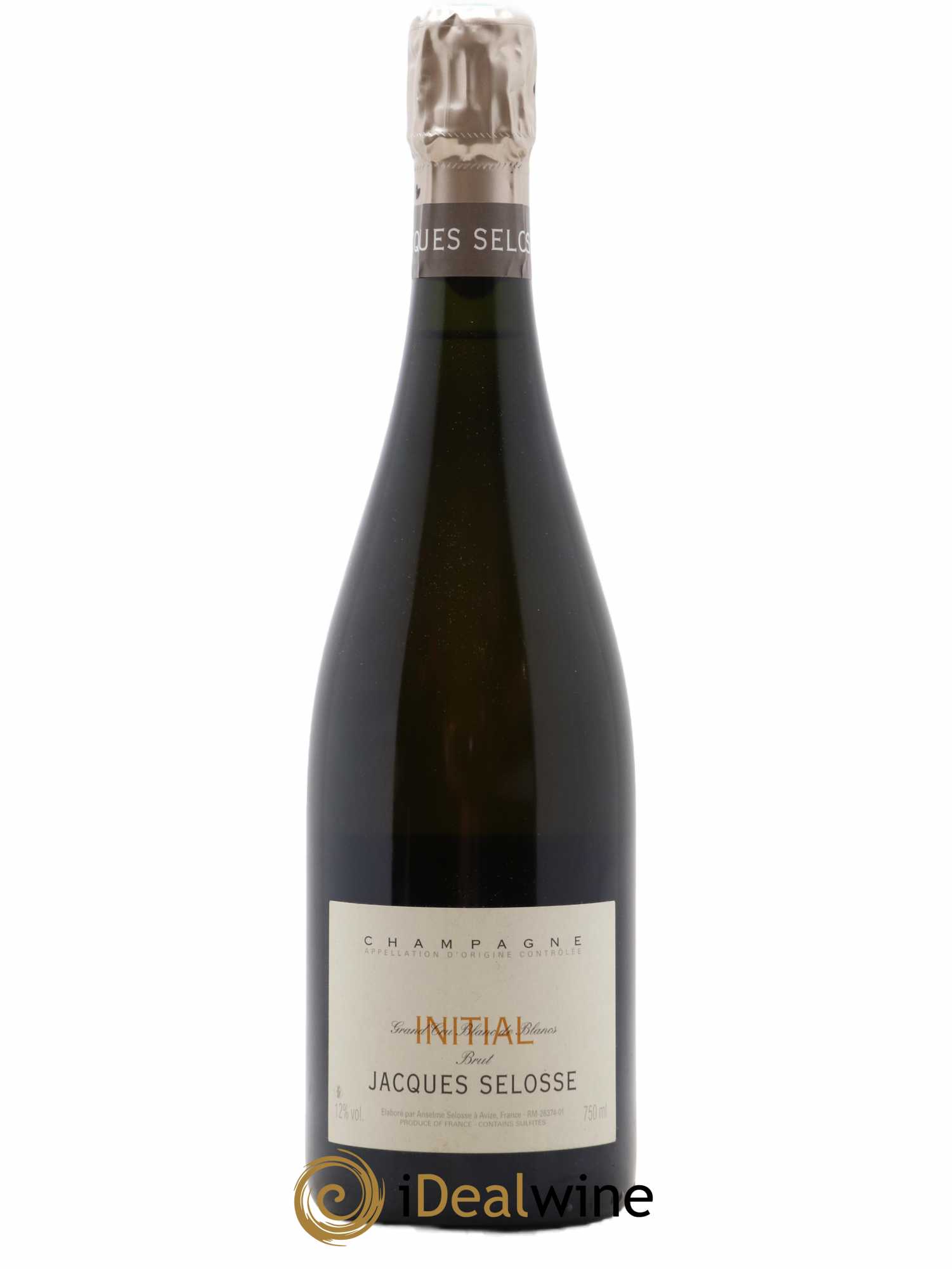 Initial Brut Jacques Selosse - Lot de 1 bouteille - 0