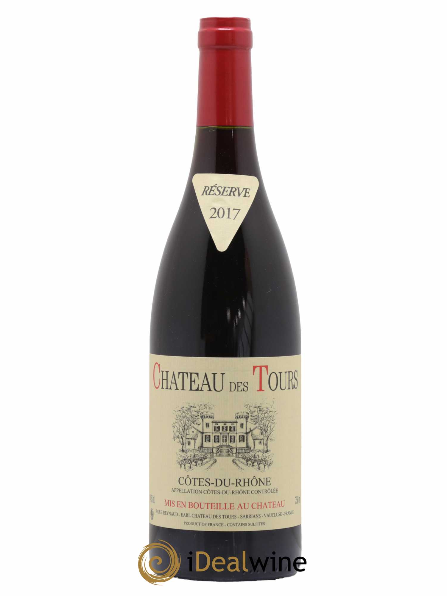 Côtes-du-Rhône Château des Tours Emmanuel Reynaud 2017 - Lot de 1 bouteille - 0