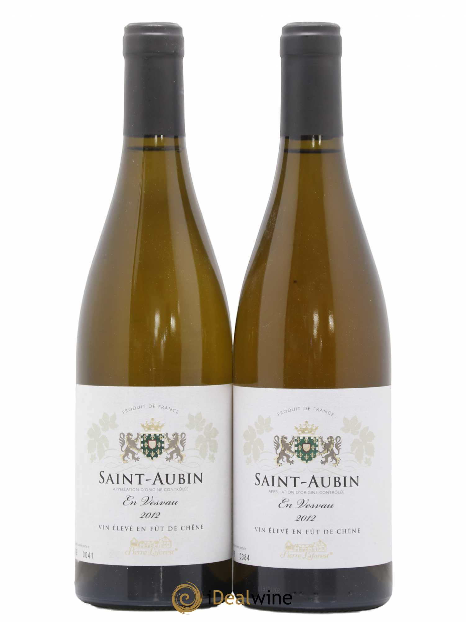 Saint-Aubin En Vesvau Pierre Laforest 2012 - Posten von 2 Flaschen - 0