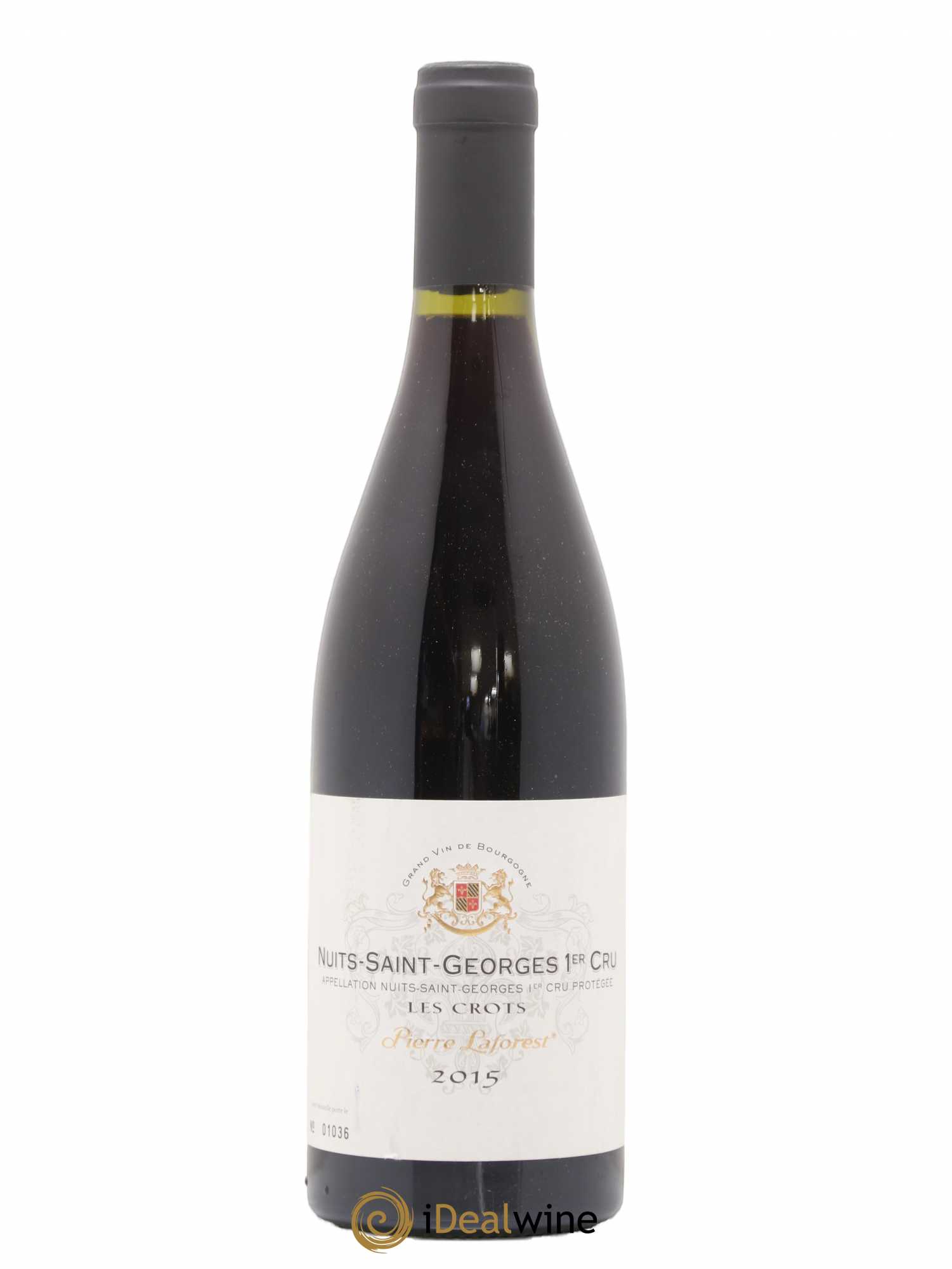 Nuits-Saint-Georges 1er Cru Les Crots Pierre Laforest 2015 - Posten von 1 Flasche - 0