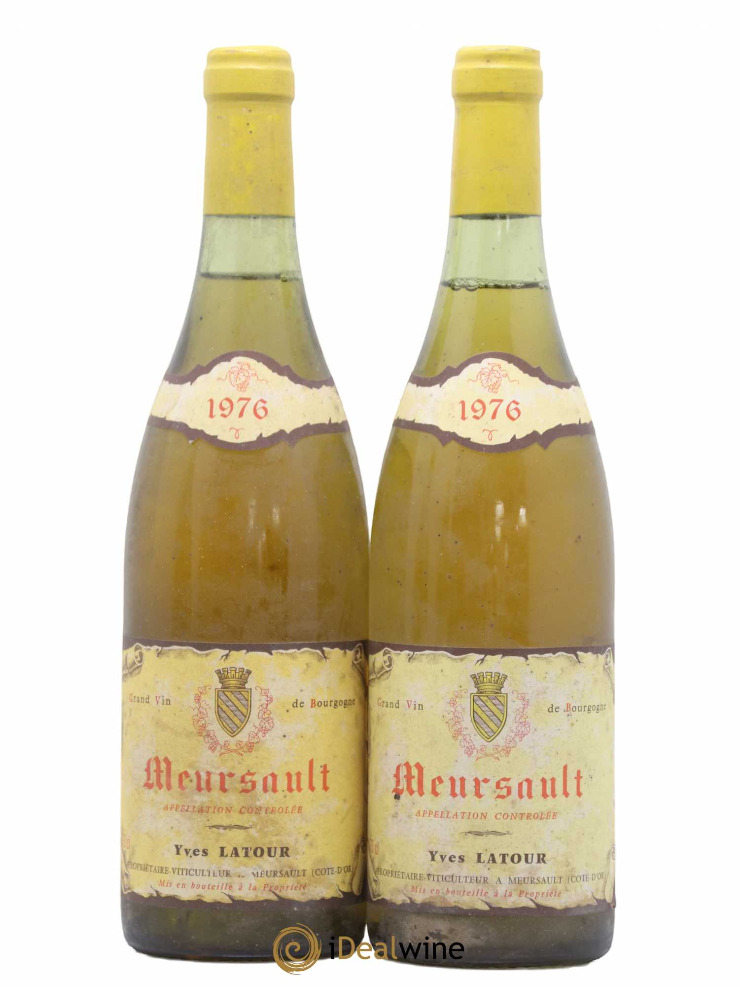 Meursault Yves Latour 1976 - Posten von 2 Flaschen - 0