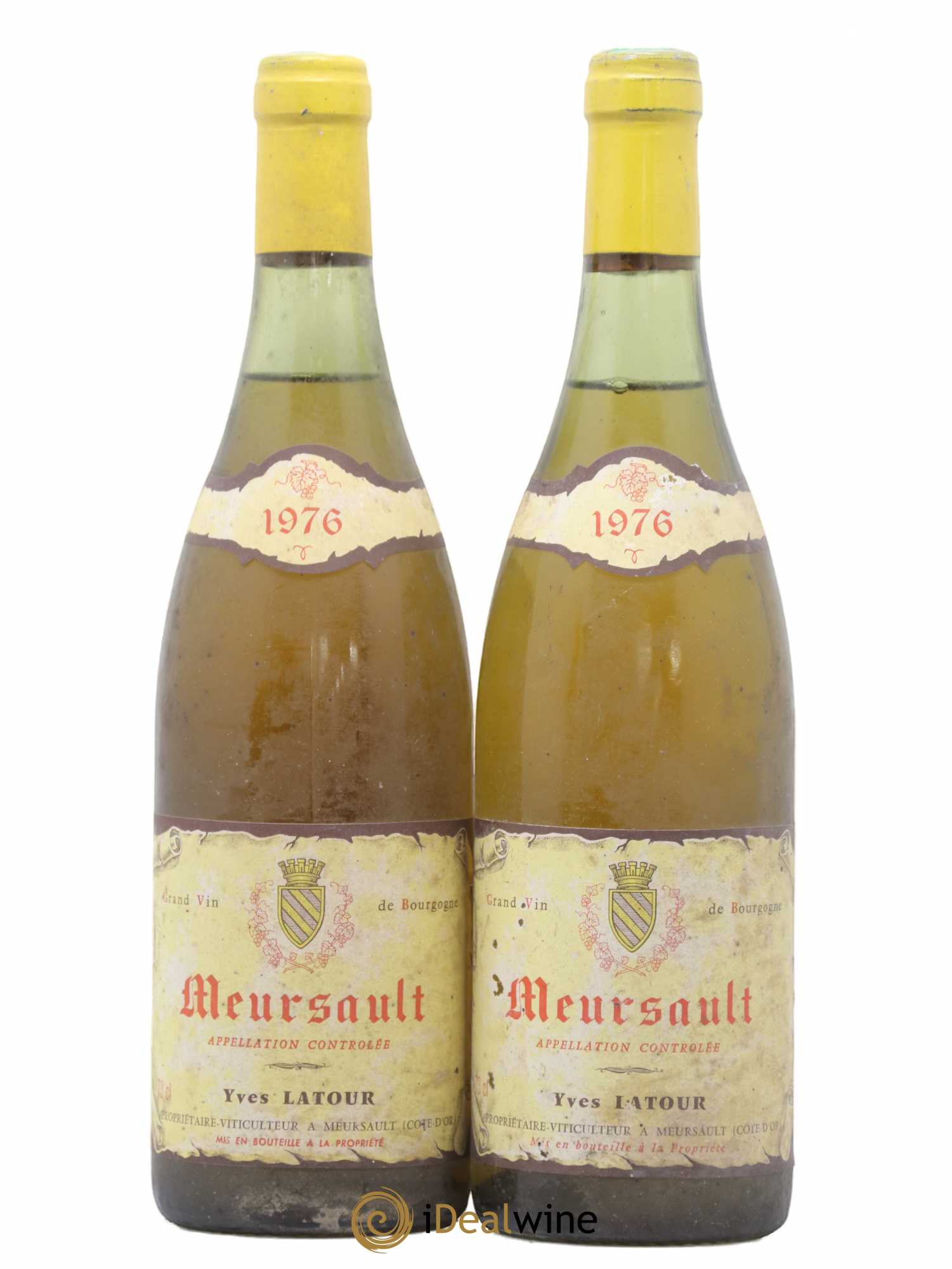 Meursault Yves Latour 1976 - Posten von 2 Flaschen - 0