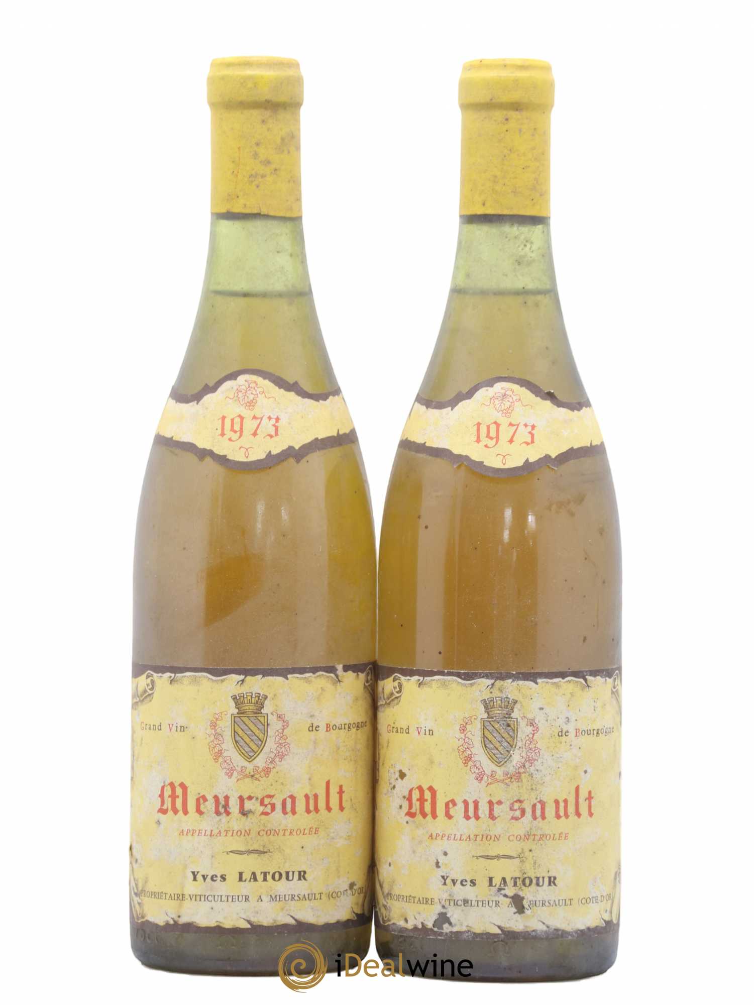 Meursault Yves Latour 1973 - Posten von 2 Flaschen - 0