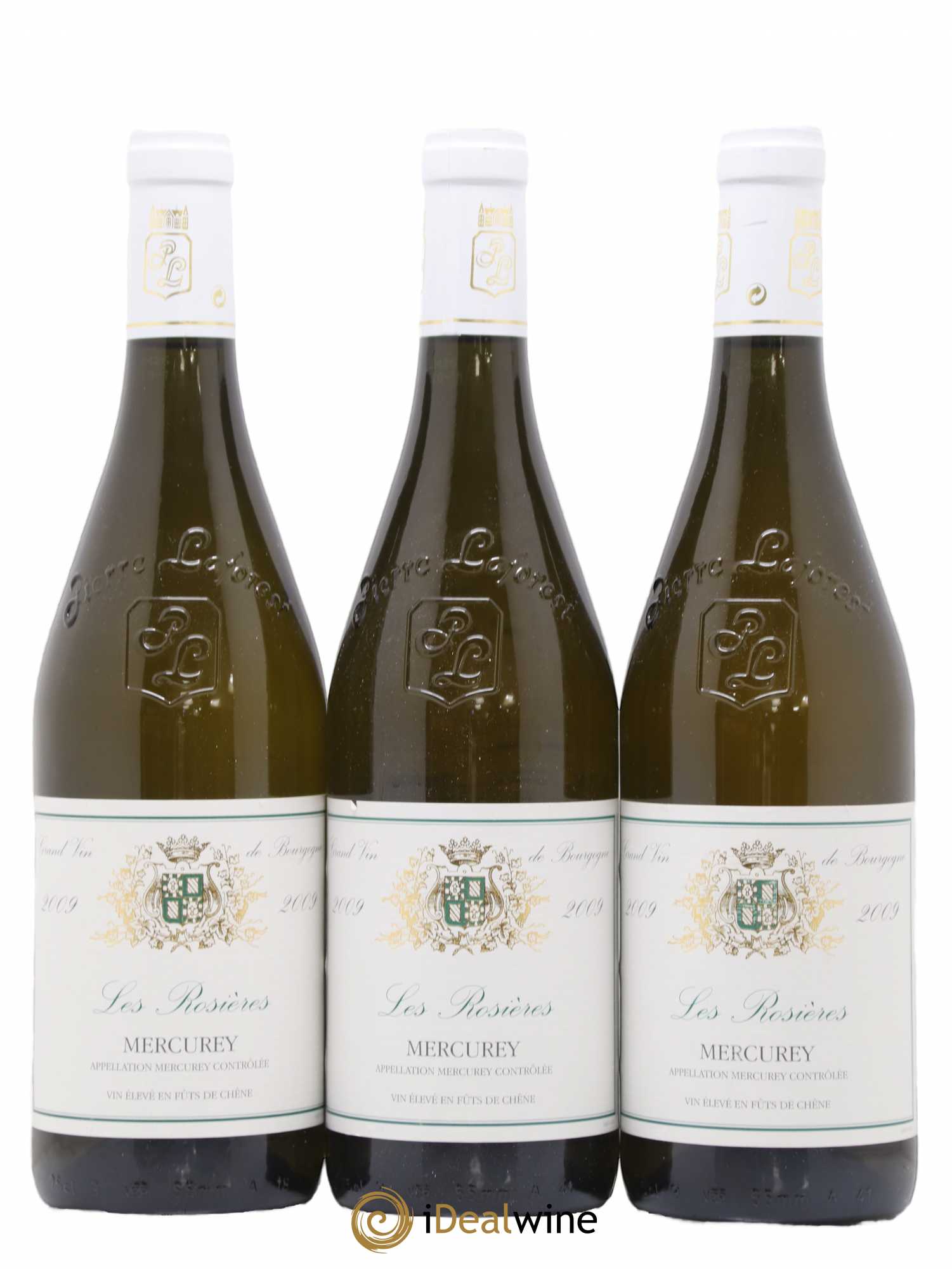 Mercurey Les Rosieres Pierre Laforest (sans prix de réserve) 2009 - Posten von 3 Flaschen - 0