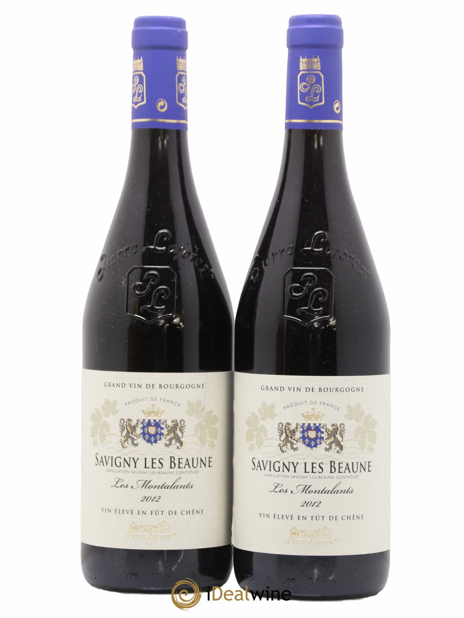 Savigny-lès-Beaune Montalants Pierre Laforest 2012 - Posten von 2 Flaschen - 0