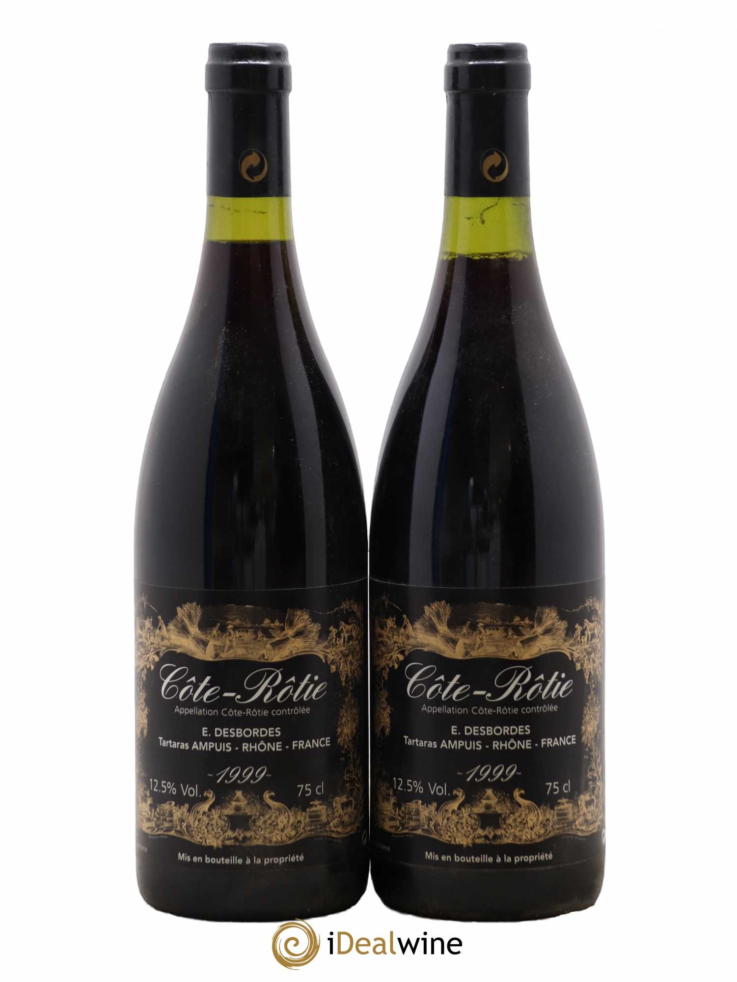 Côte-Rôtie Domaine E Desbordes 1999 - Posten von 2 Flaschen - 0