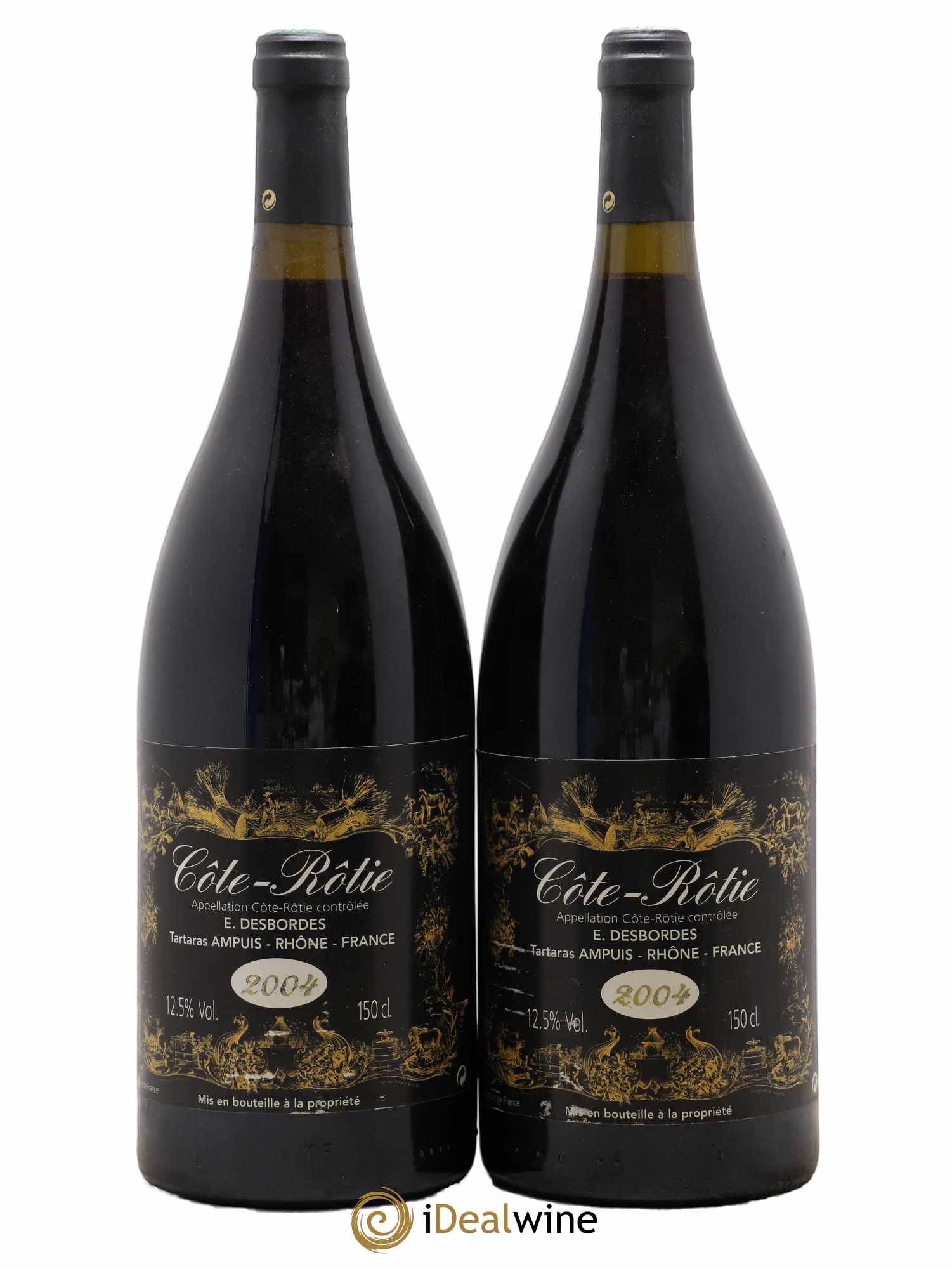 Côte-Rôtie Domaine E Desbordes 2004 - Posten von 2 Magnum - 0