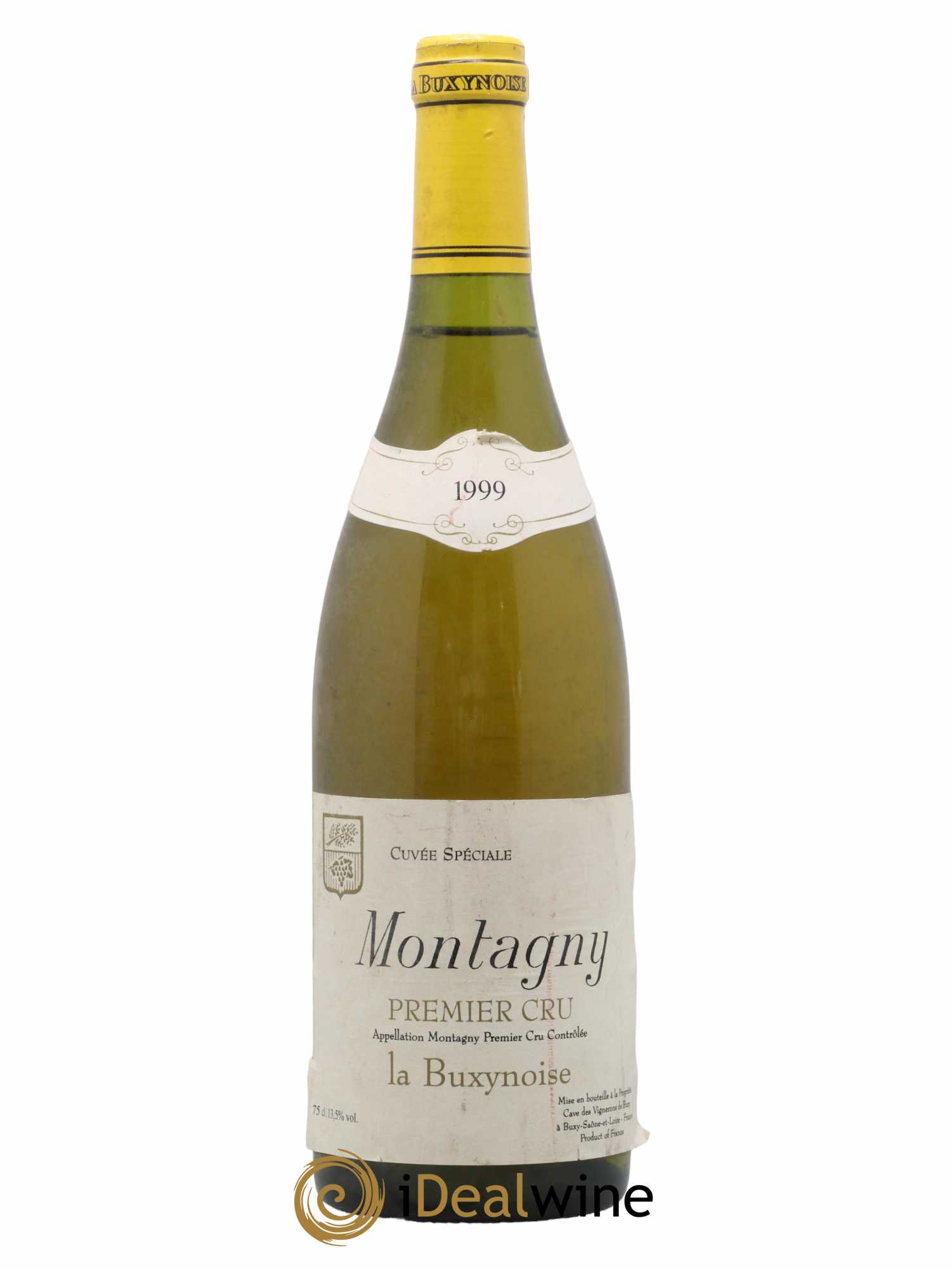 Montagny 1er Cru Cuvee Speciale La Buxynoise 1999 - Lot de 1 bouteille - 0