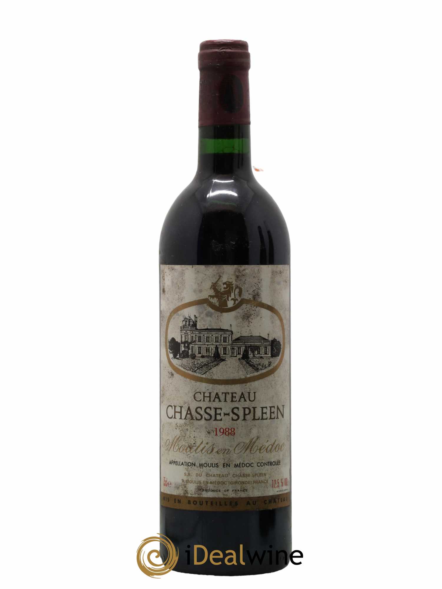 Château Chasse Spleen 1988 - Lot de 1 bouteille - 0