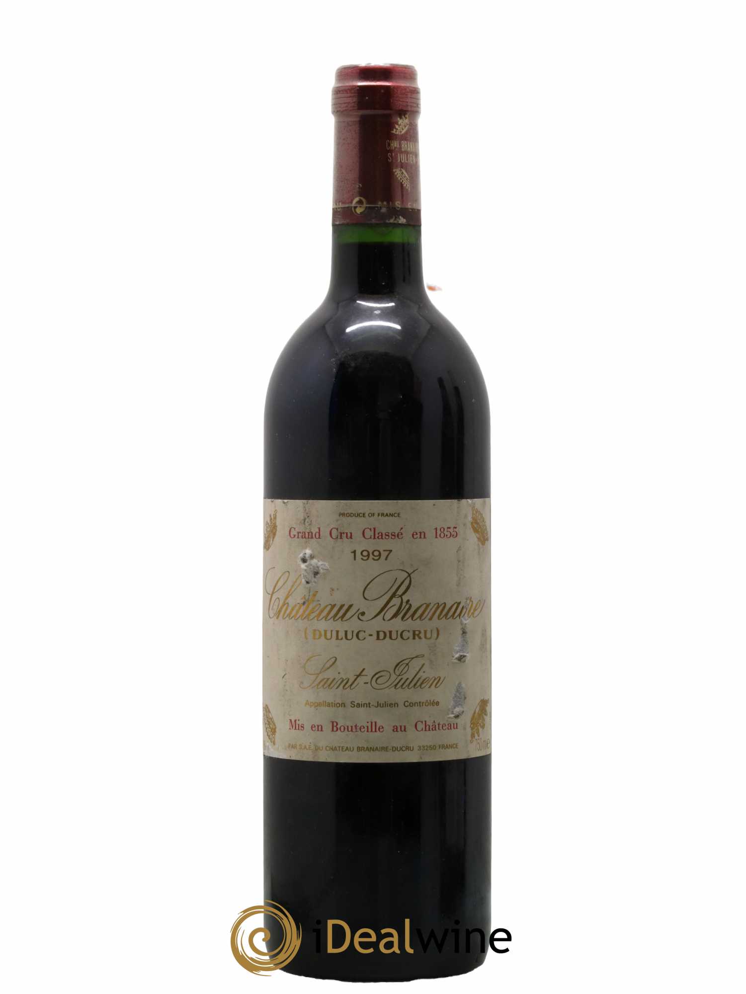 Château Branaire Ducru 4ème Grand Cru Classé 1997 - Lot de 1 bouteille - 0
