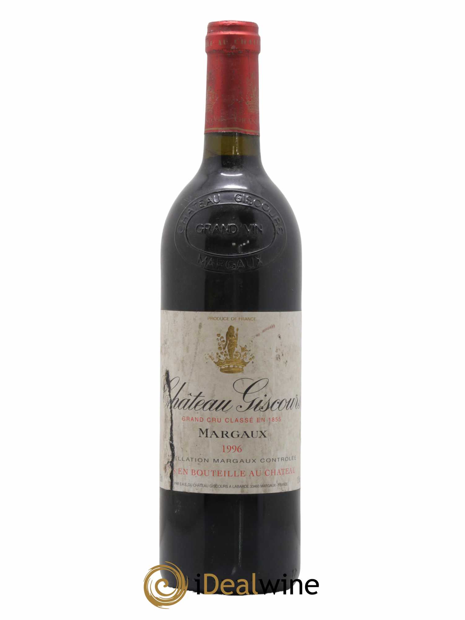Château Giscours 3ème Grand Cru Classé 1996 - Lot de 1 bouteille - 0