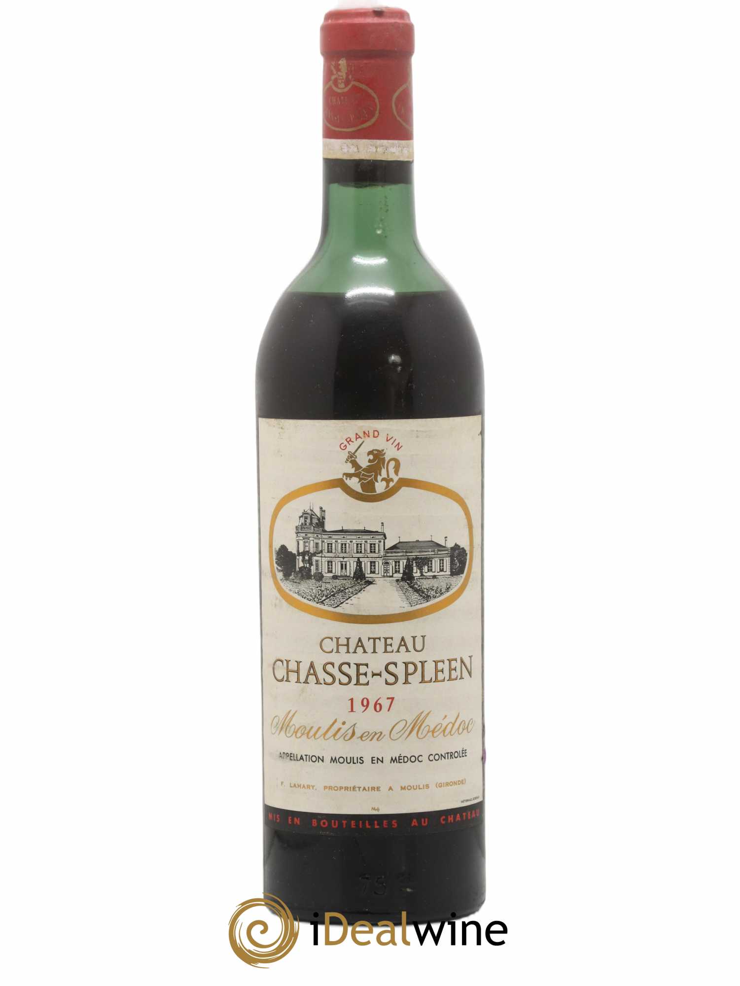 Château Chasse Spleen 1967 - Lot de 1 bouteille - 0