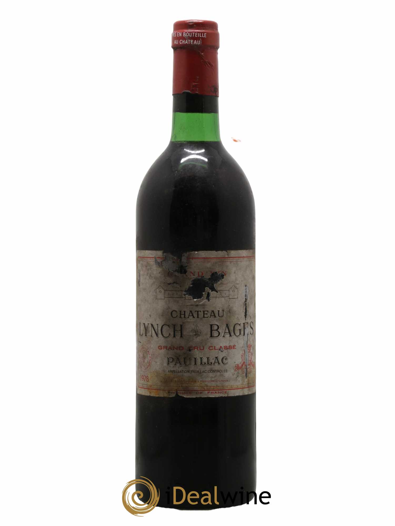 Château Lynch Bages 5ème Grand Cru Classé 1978 - Lot de 1 bouteille - 0