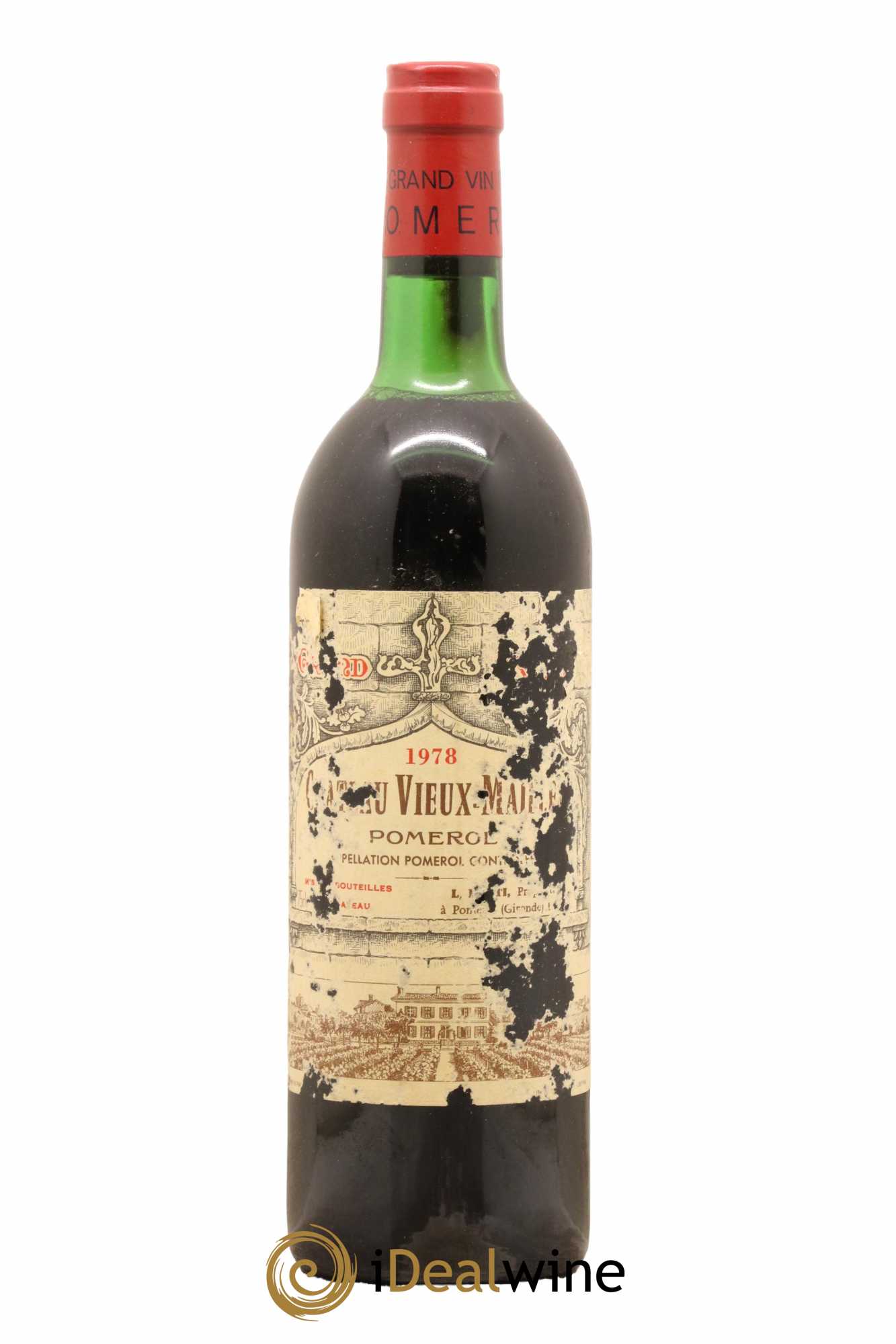 Château Vieux Maillet 1978 - Lot de 1 bouteille - 0