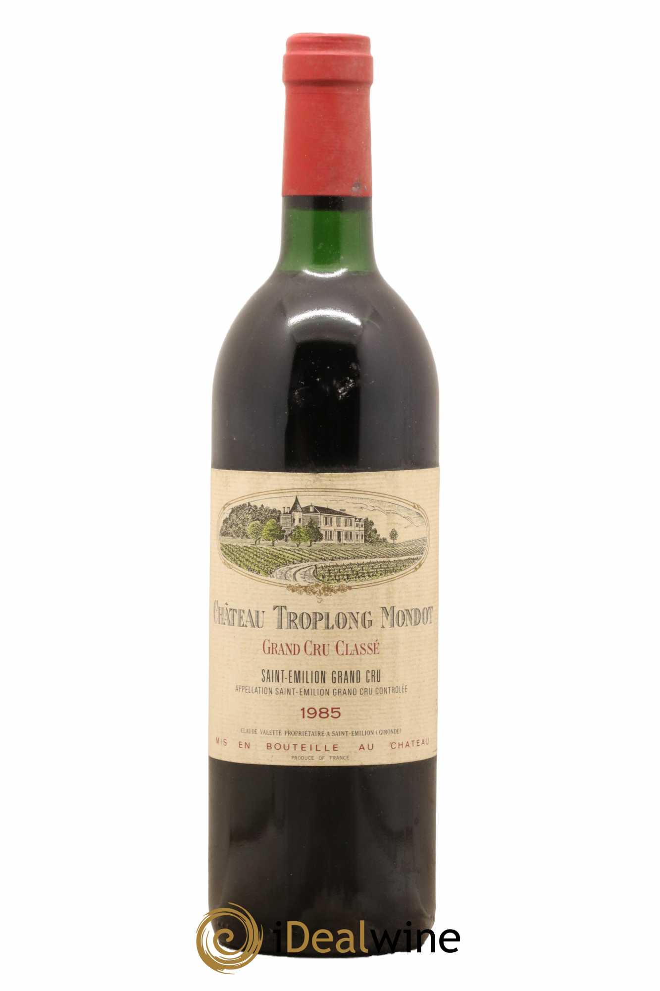 Château Troplong Mondot 1er Grand Cru Classé B 1985 - Posten von 1 Flasche - 0
