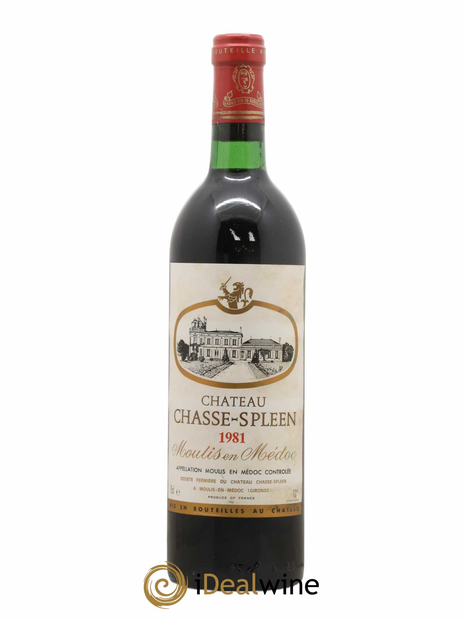 Château Chasse Spleen 1981 - Lot de 1 bouteille - 0