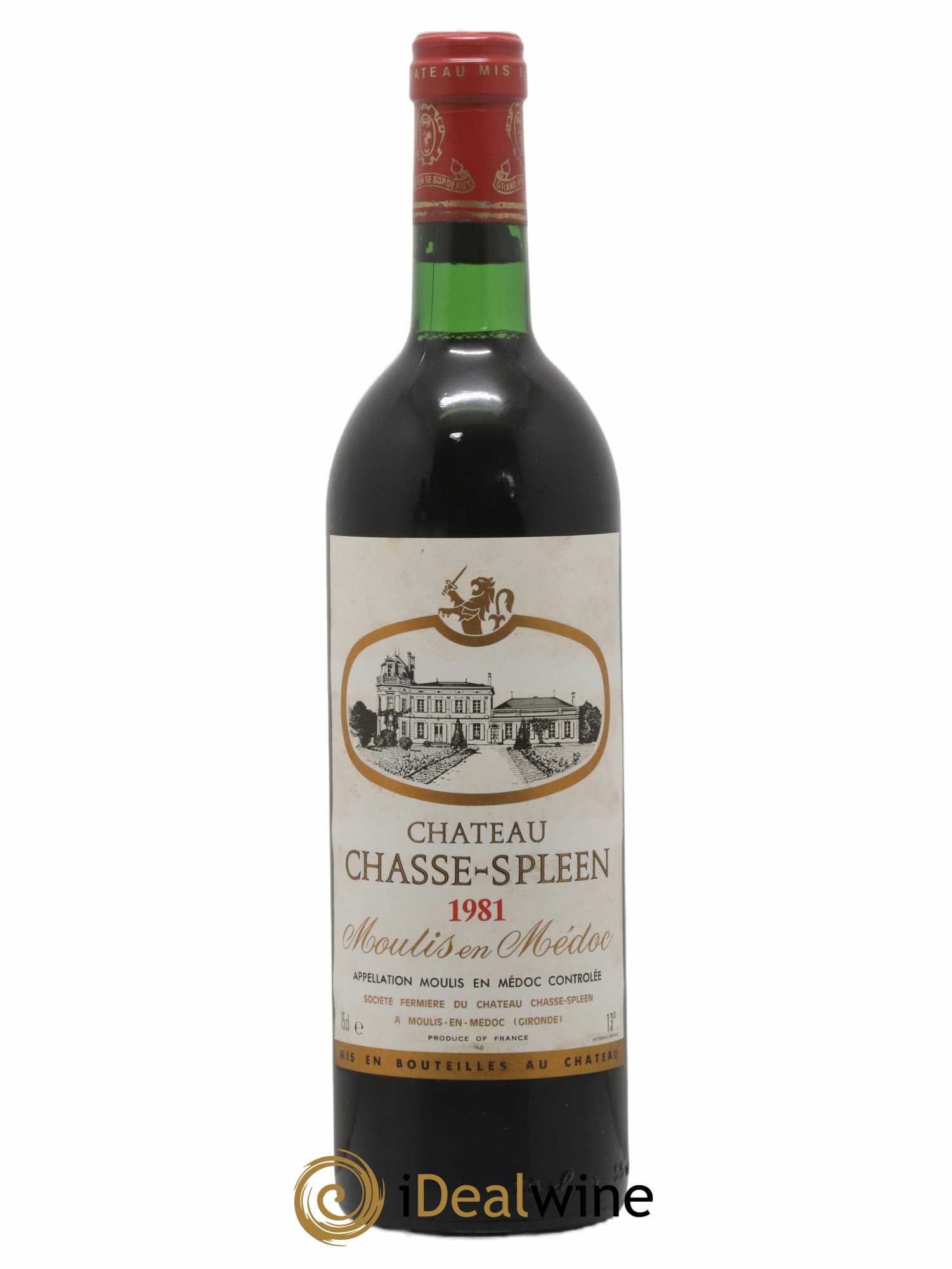 Château Chasse Spleen 1981 - Lot de 1 bouteille - 0